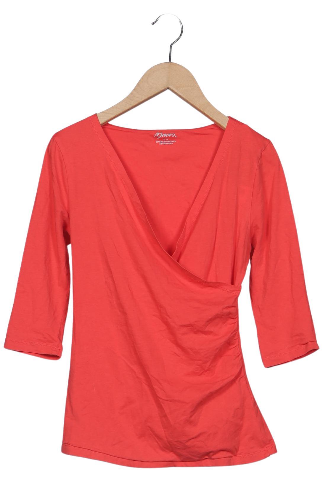 

Maas Damen Langarmshirt, rot, Gr. 50