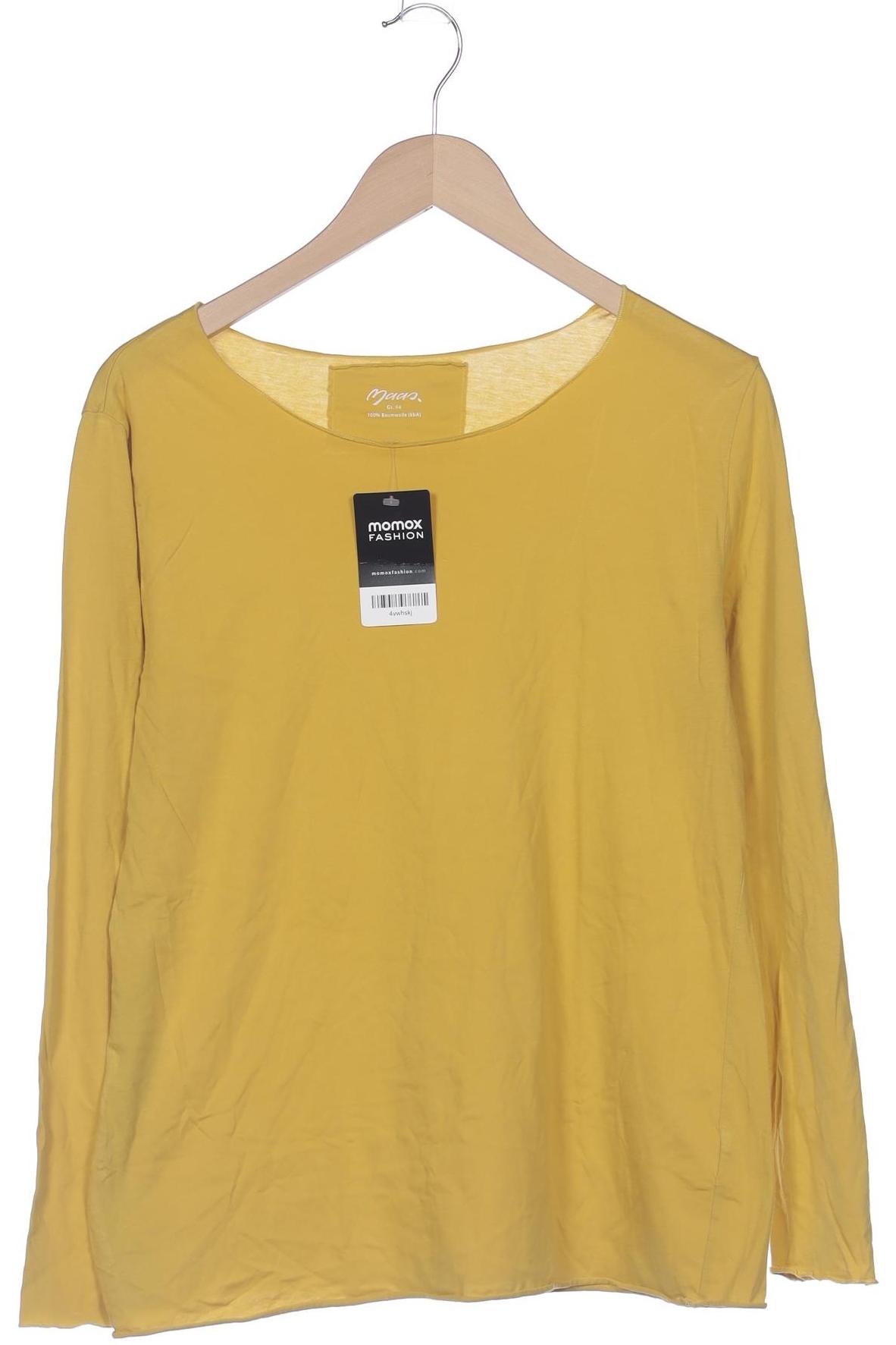 

Maas Damen Langarmshirt, gelb, Gr. 44