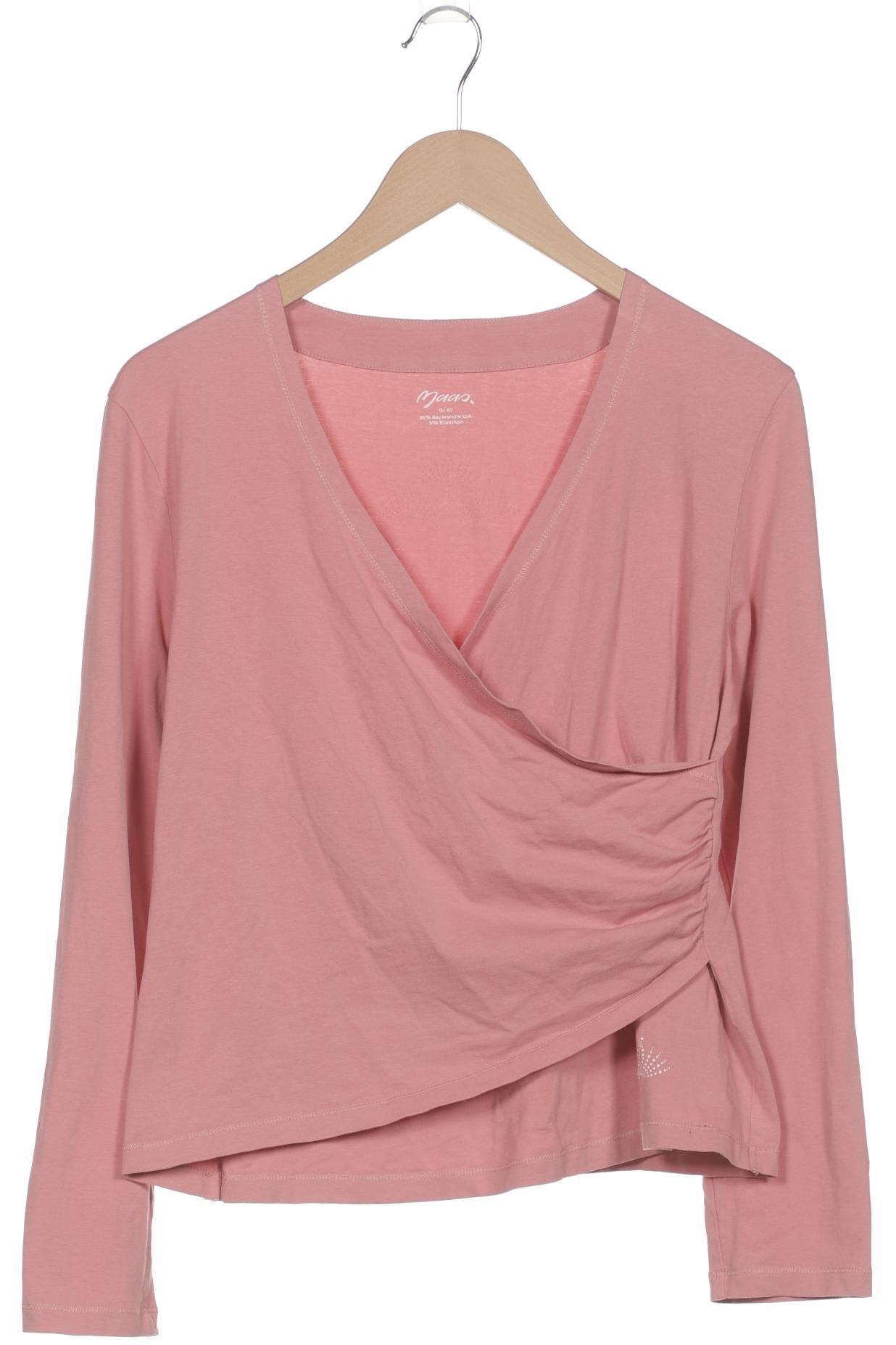 

Maas Damen Langarmshirt, pink, Gr. 40