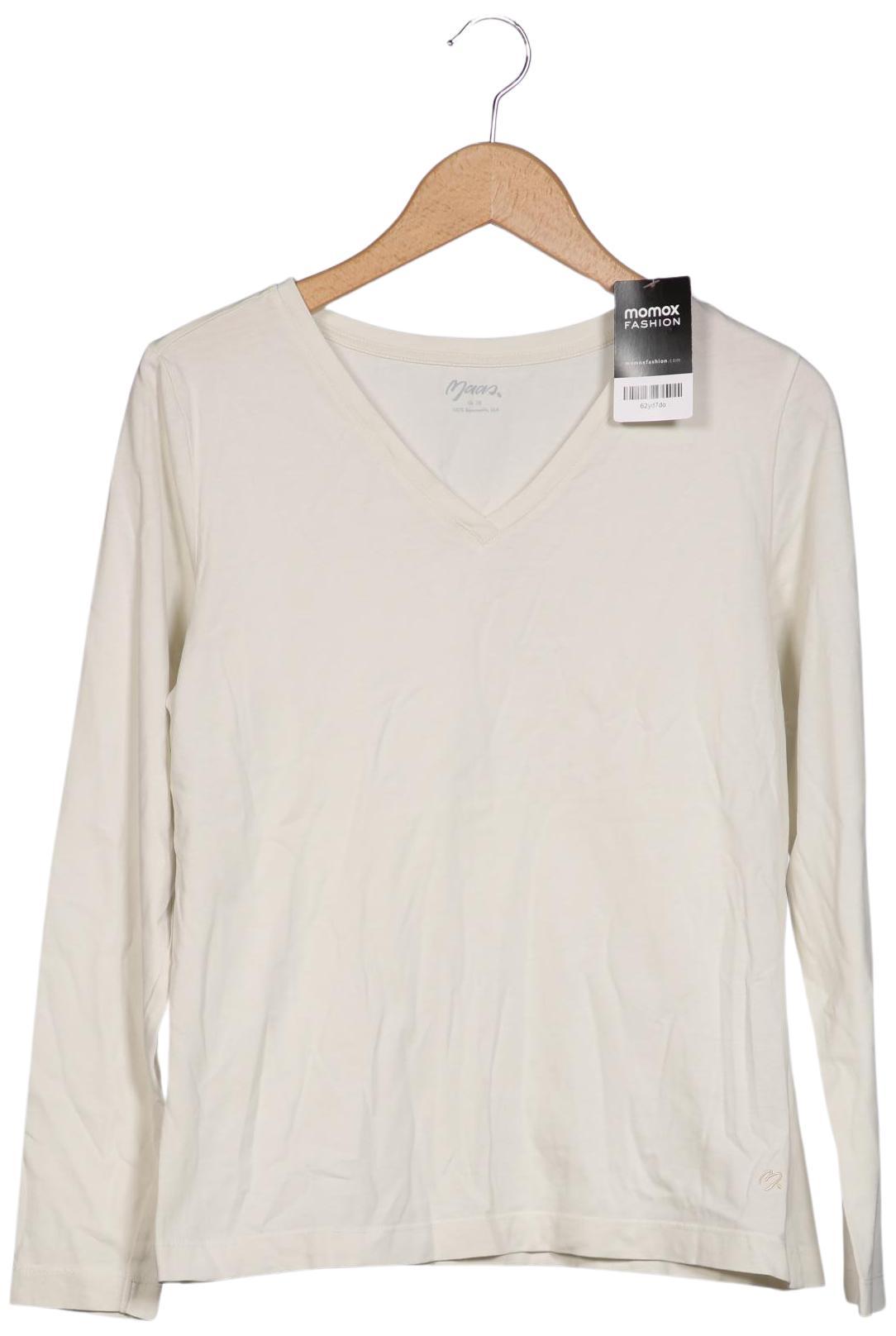 

Maas Damen Langarmshirt, cremeweiß, Gr. 38