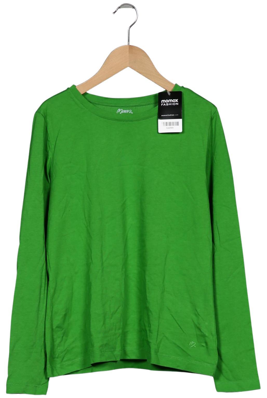 

Maas Damen Langarmshirt, grün, Gr. 38