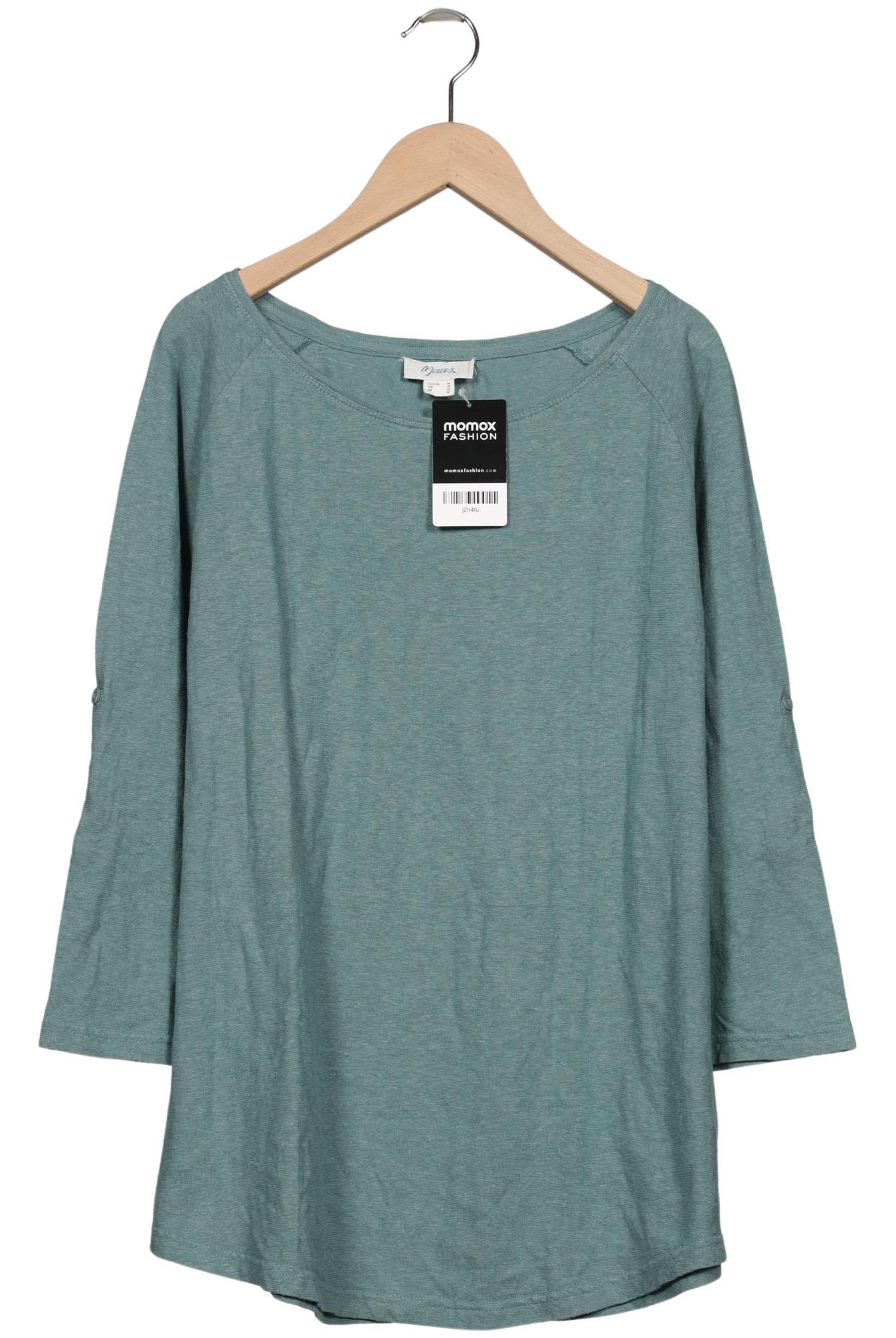 

Maas Damen Langarmshirt, türkis, Gr. 46