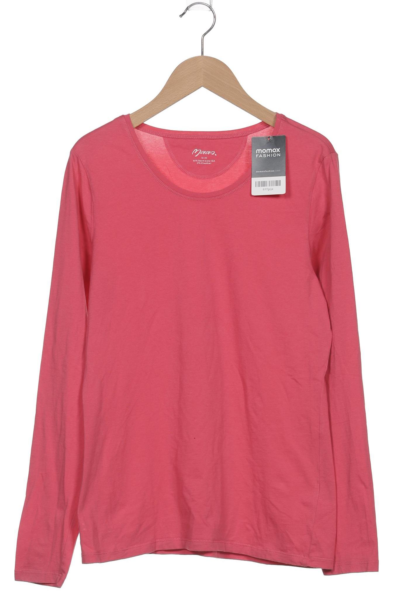 

Maas Damen Langarmshirt, pink, Gr. 40