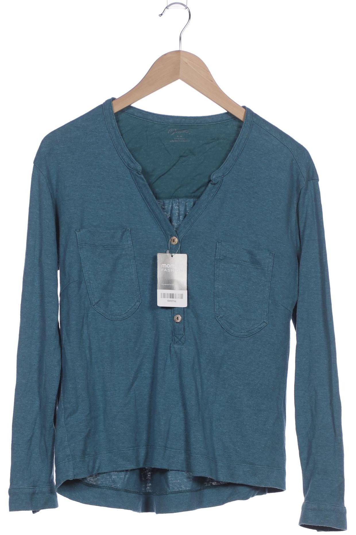 

Maas Damen Langarmshirt, blau, Gr. 38