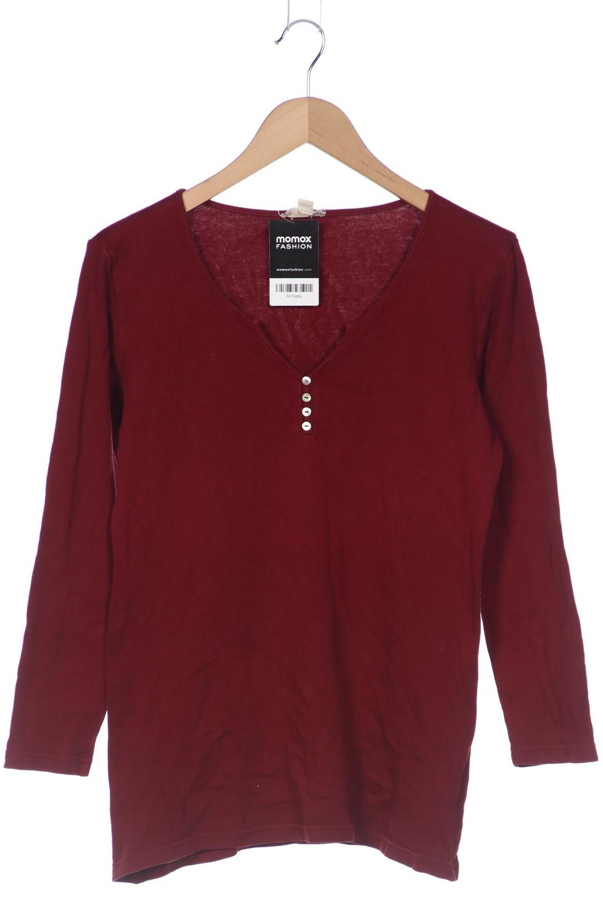 

Maas Damen Langarmshirt, bordeaux, Gr. 40