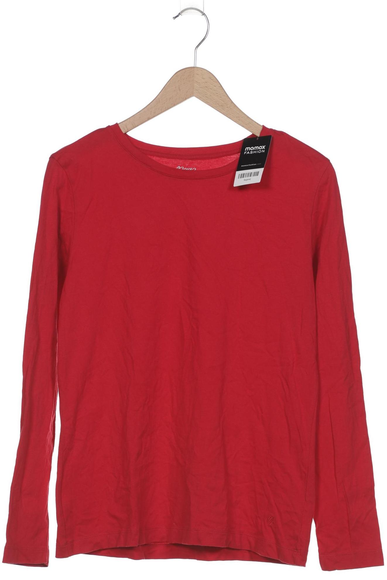 

Maas Damen Langarmshirt, rot, Gr. 42