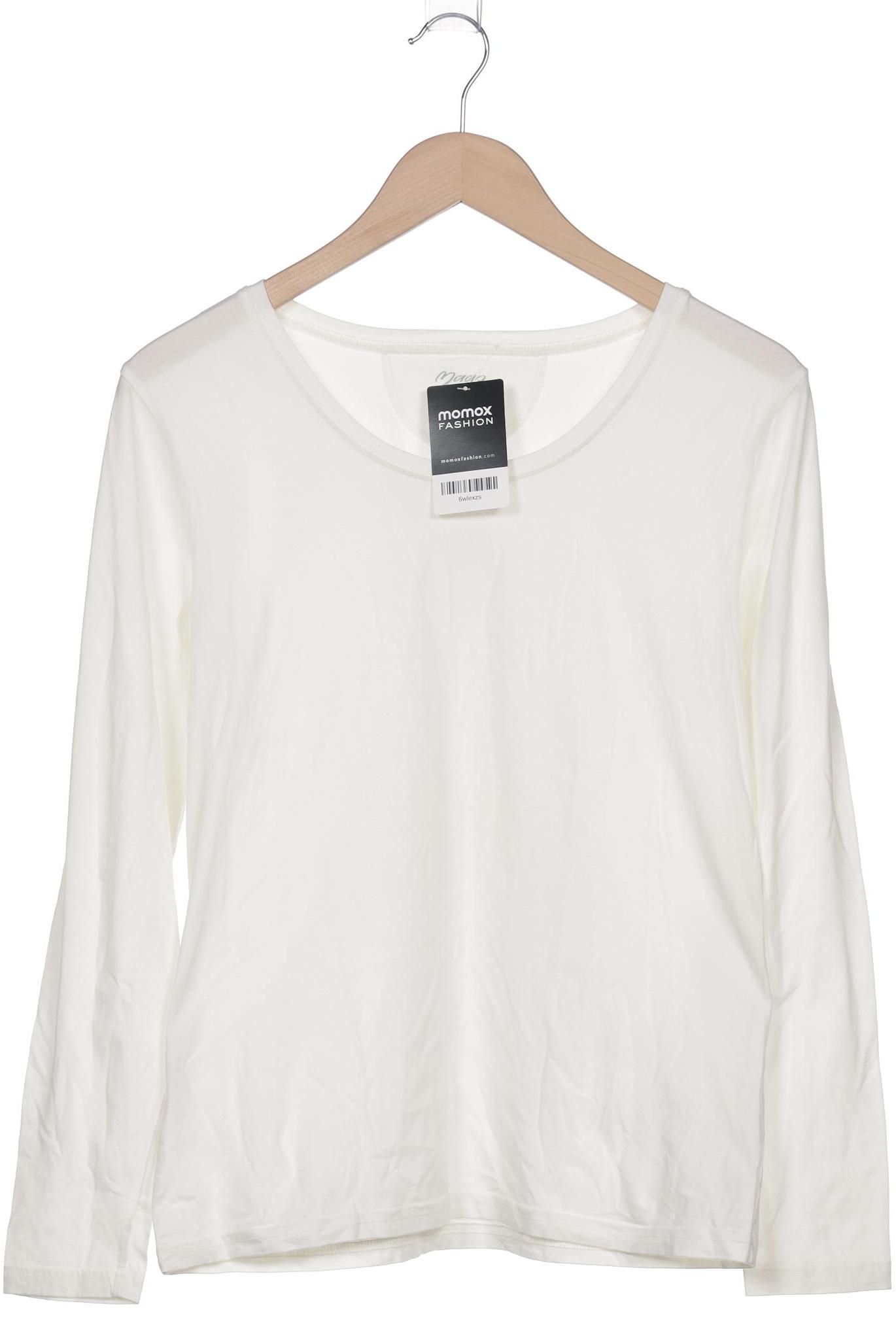 

Maas Damen Langarmshirt, weiß, Gr. 42