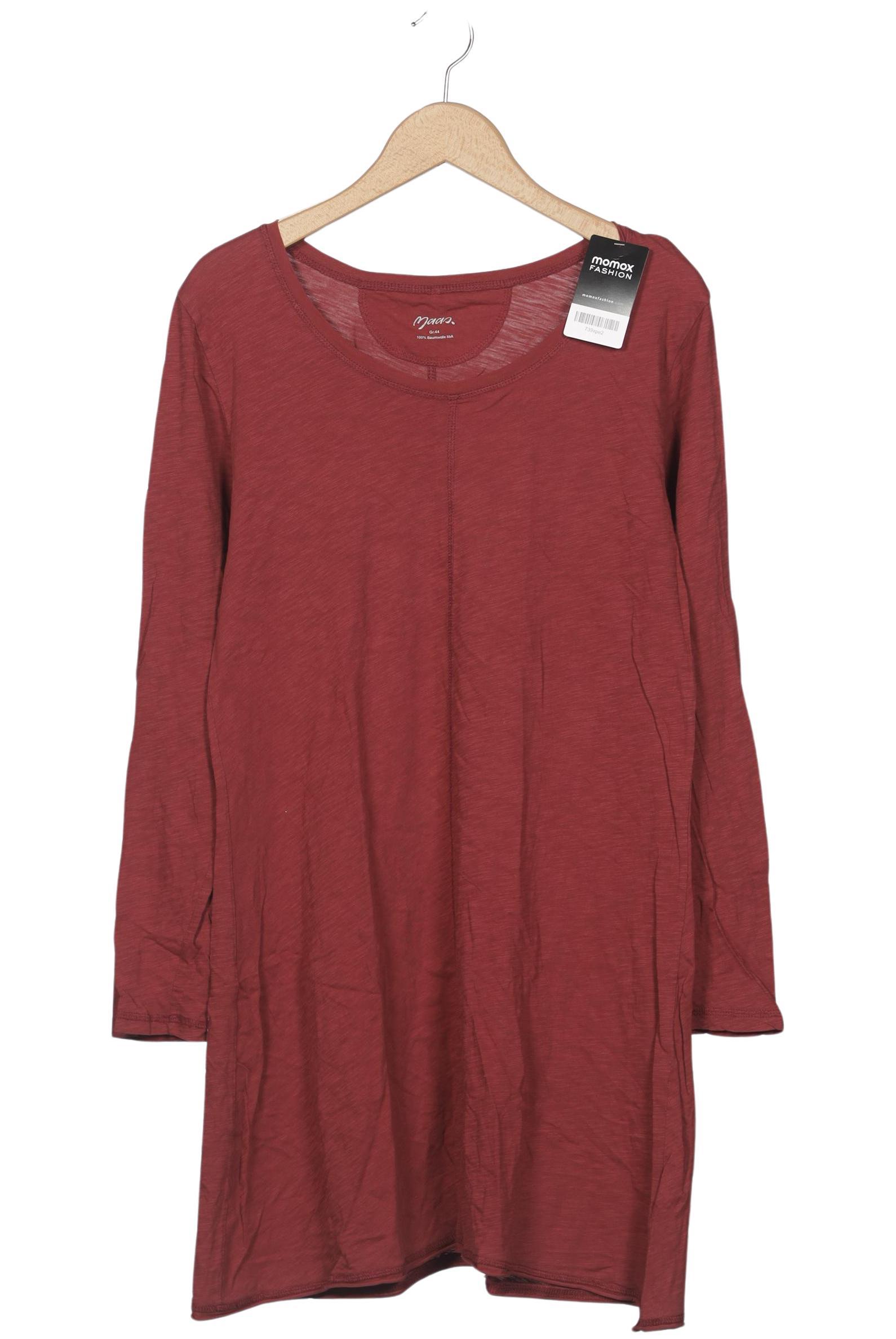 

Maas Damen Langarmshirt, rot, Gr. 44