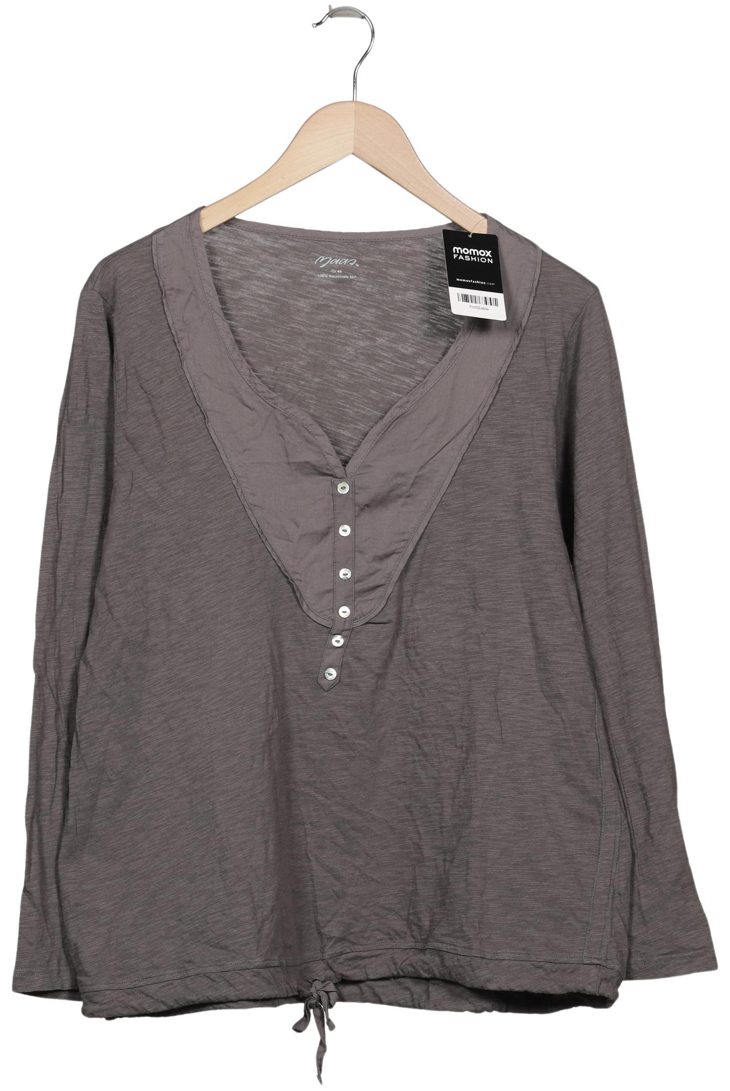 

Maas Damen Langarmshirt, grau, Gr. 46