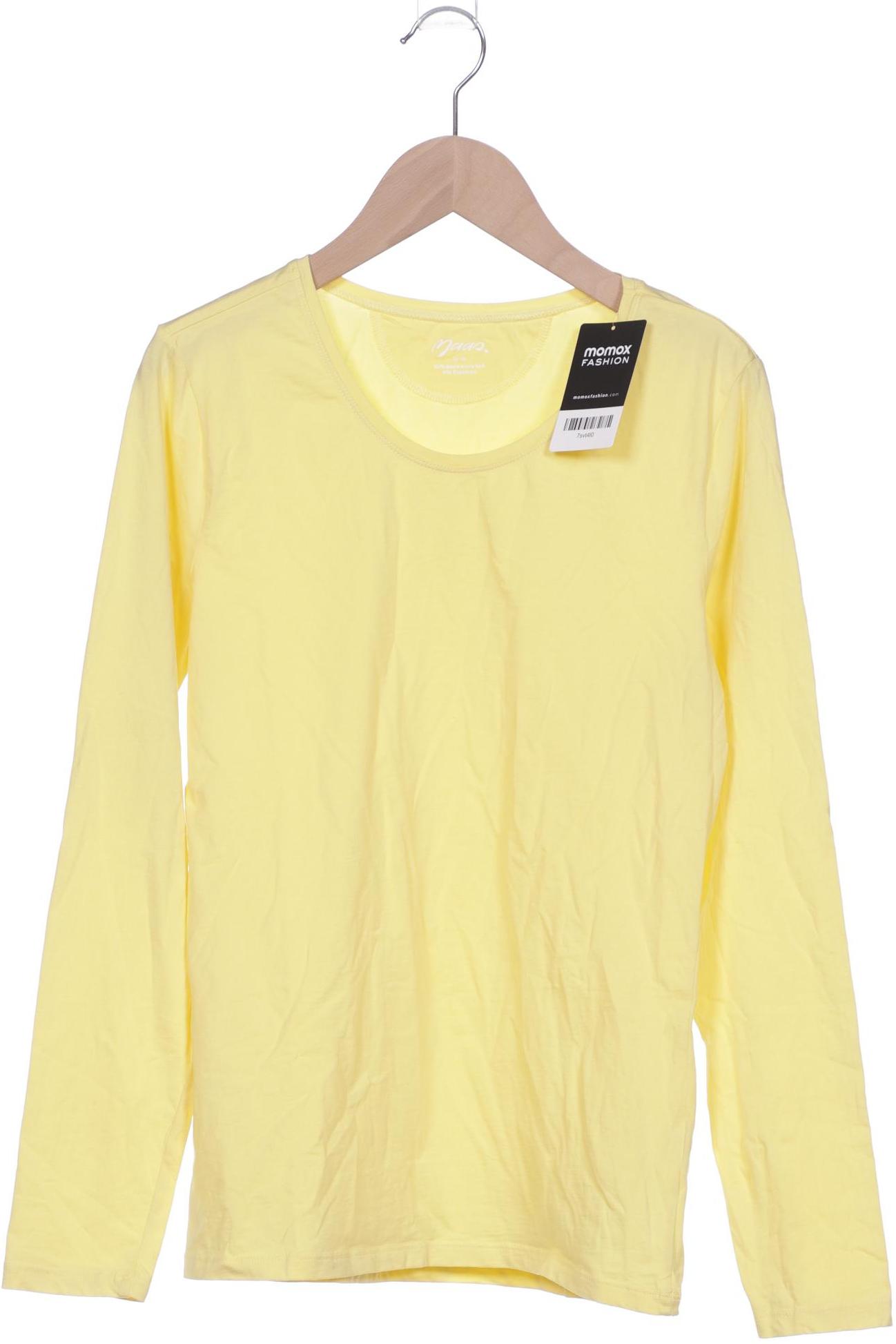 

Maas Damen Langarmshirt, gelb, Gr. 40