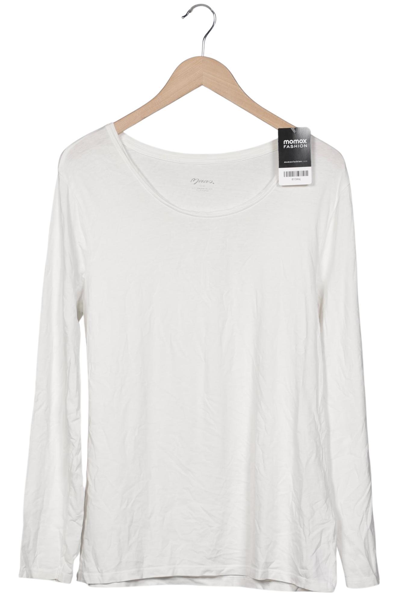 

Maas Damen Langarmshirt, weiß, Gr. 44
