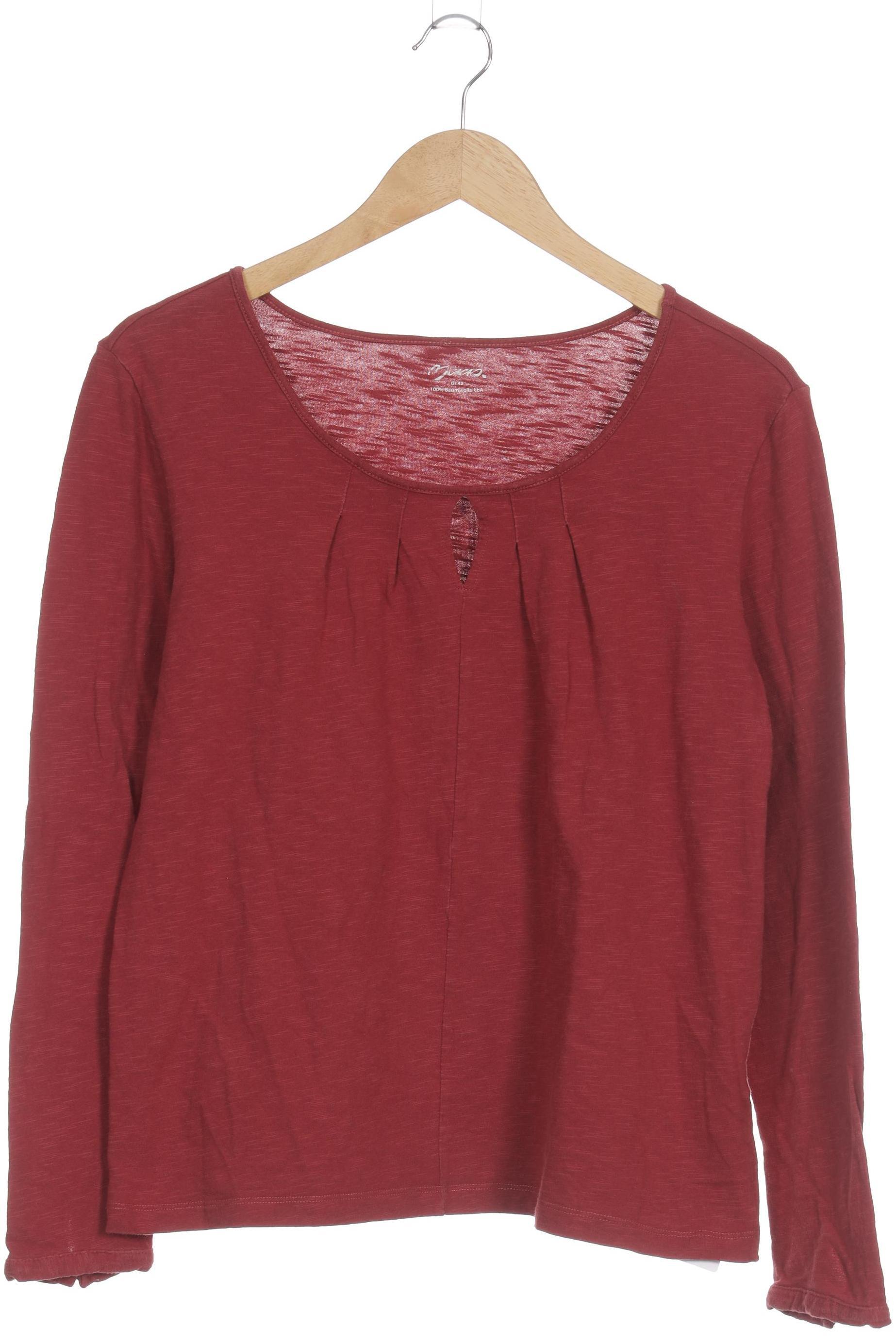 

Maas Damen Langarmshirt, rot, Gr. 42