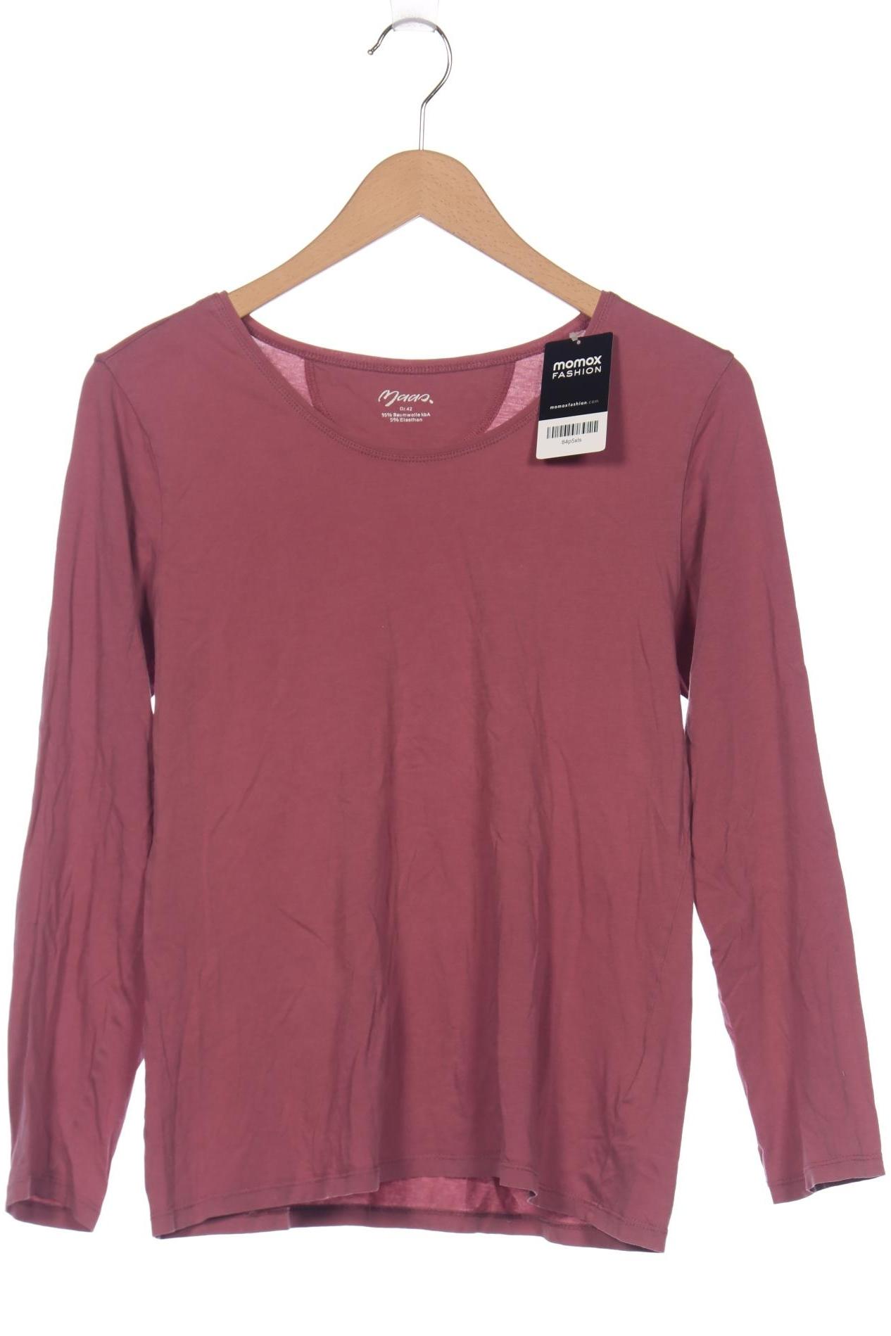 

Maas Damen Langarmshirt, pink, Gr. 42