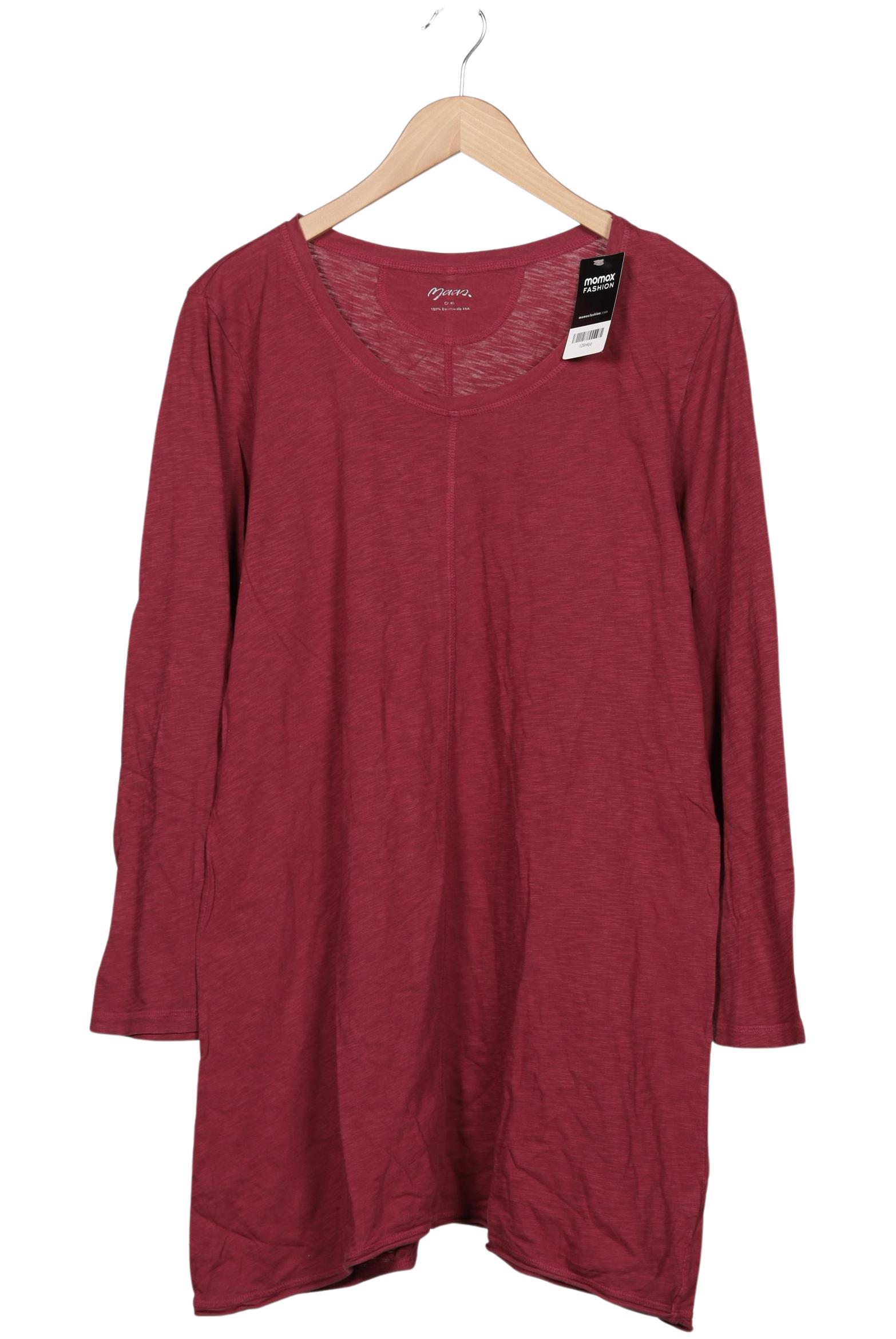 

Maas Damen Langarmshirt, bordeaux, Gr. 46