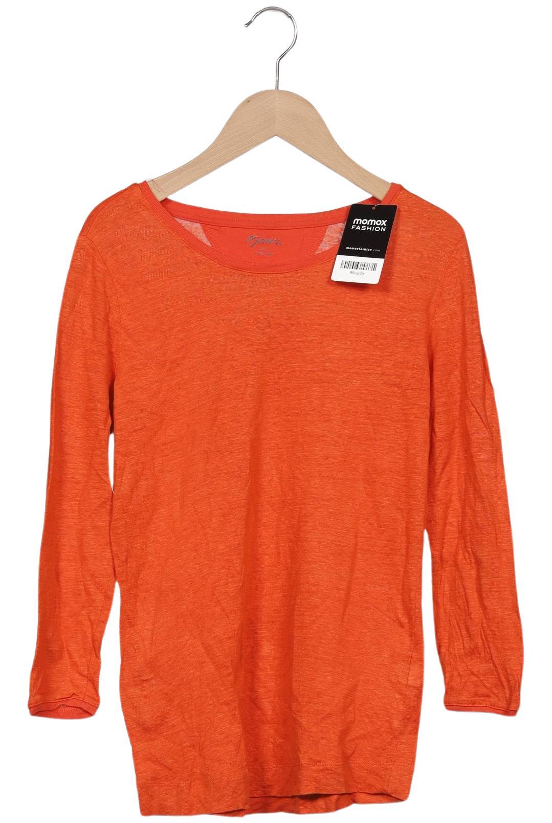 

Maas Damen Langarmshirt, orange, Gr. 34