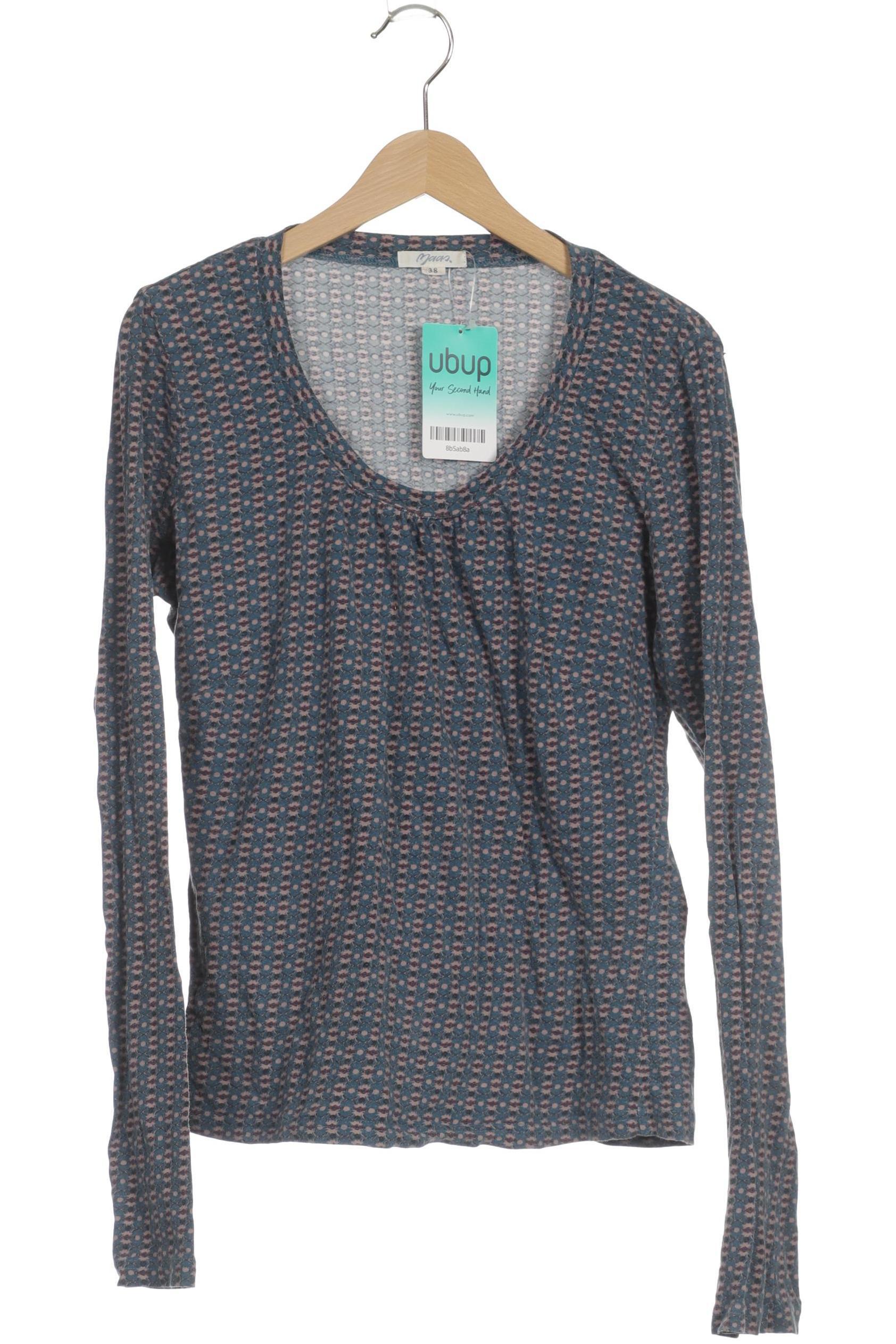 

Maas Damen Langarmshirt, blau, Gr. 38