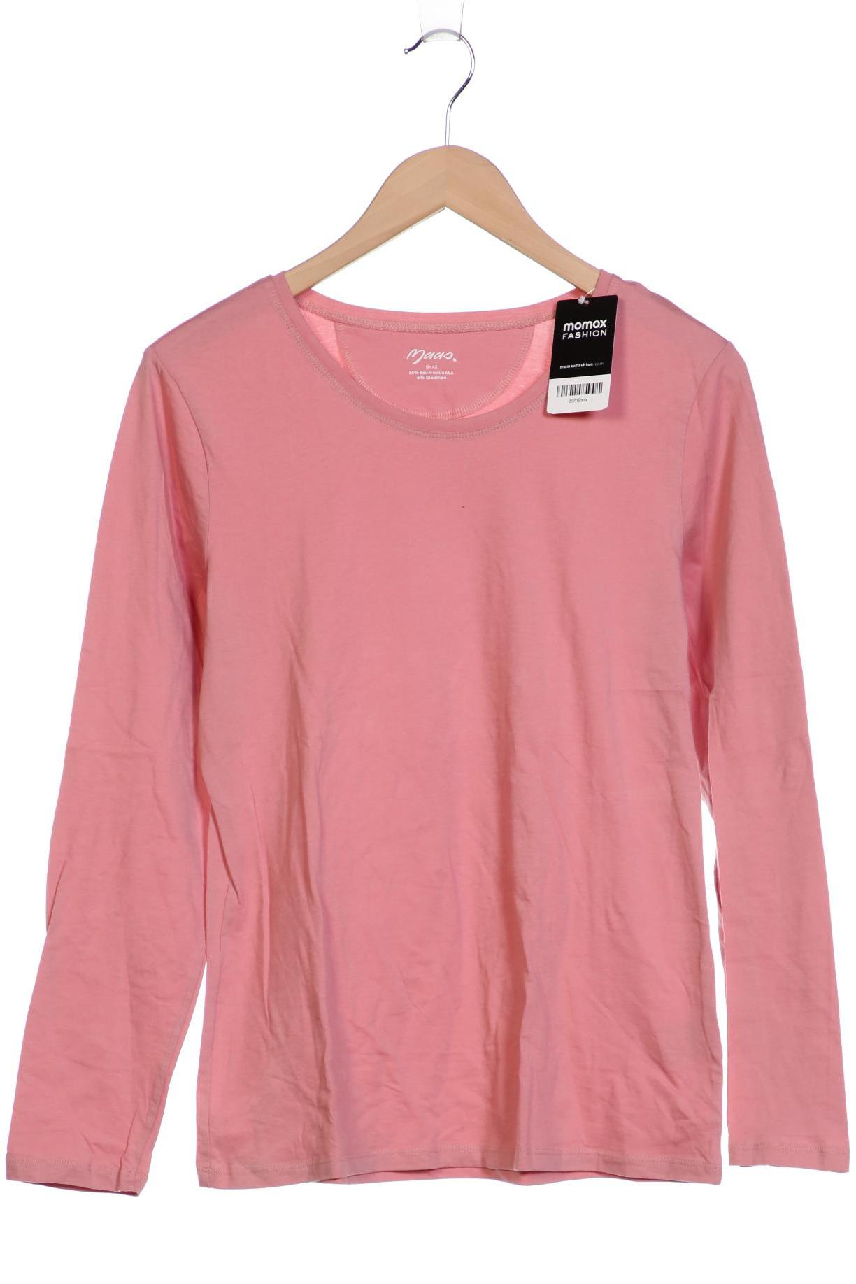 

Maas Damen Langarmshirt, pink, Gr. 42