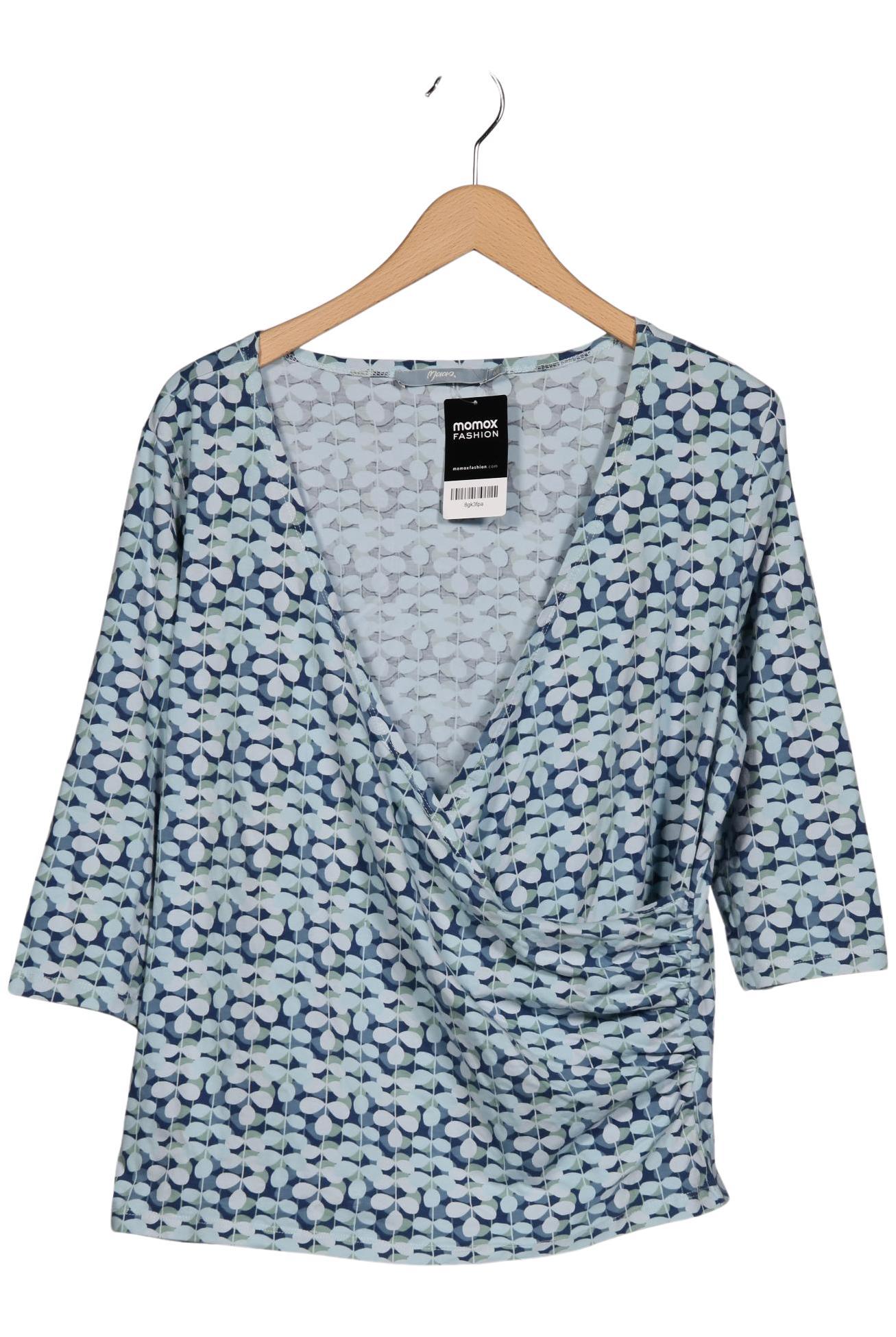 

Maas Damen Langarmshirt, hellblau, Gr. 46