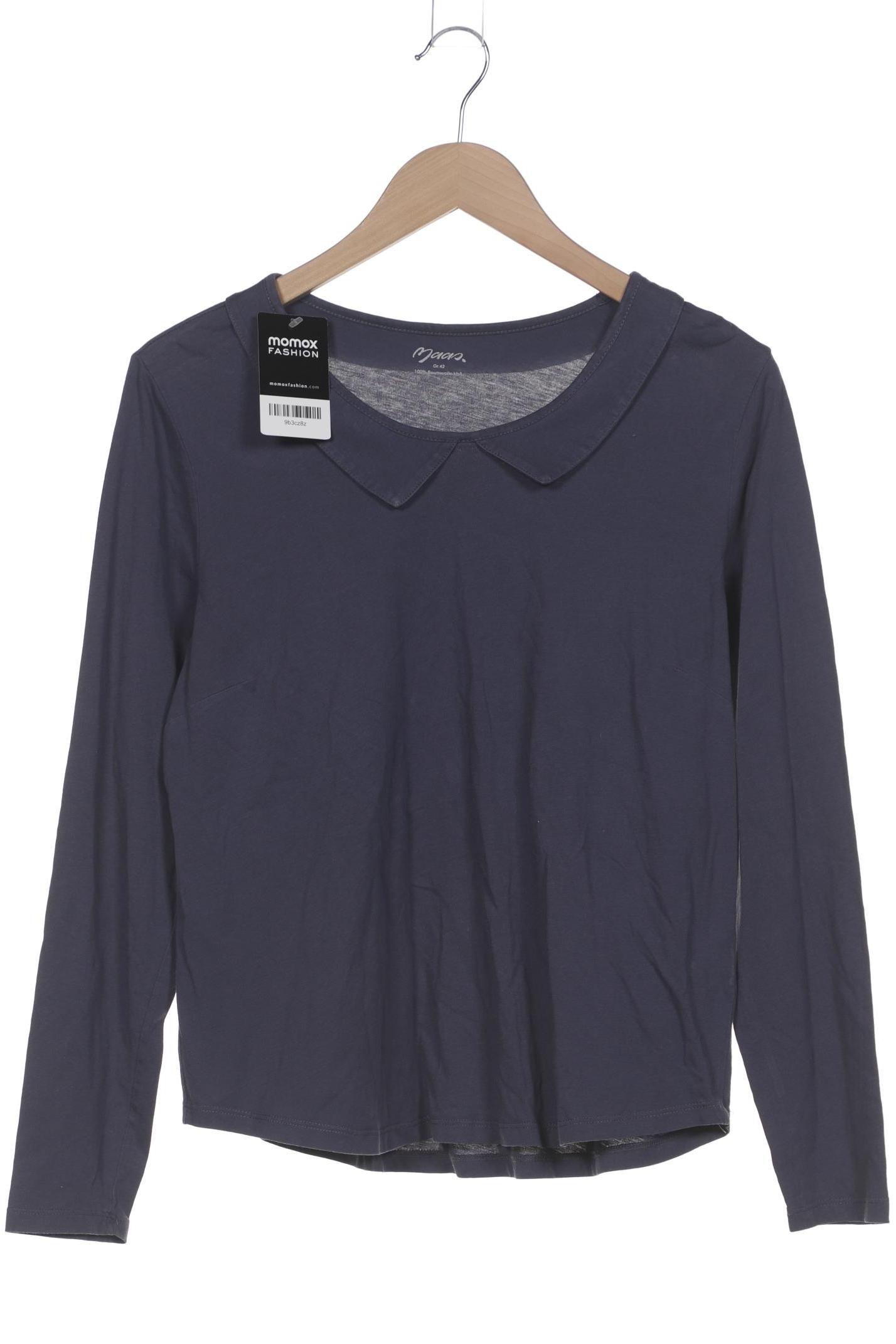 

Maas Damen Langarmshirt, marineblau, Gr. 42