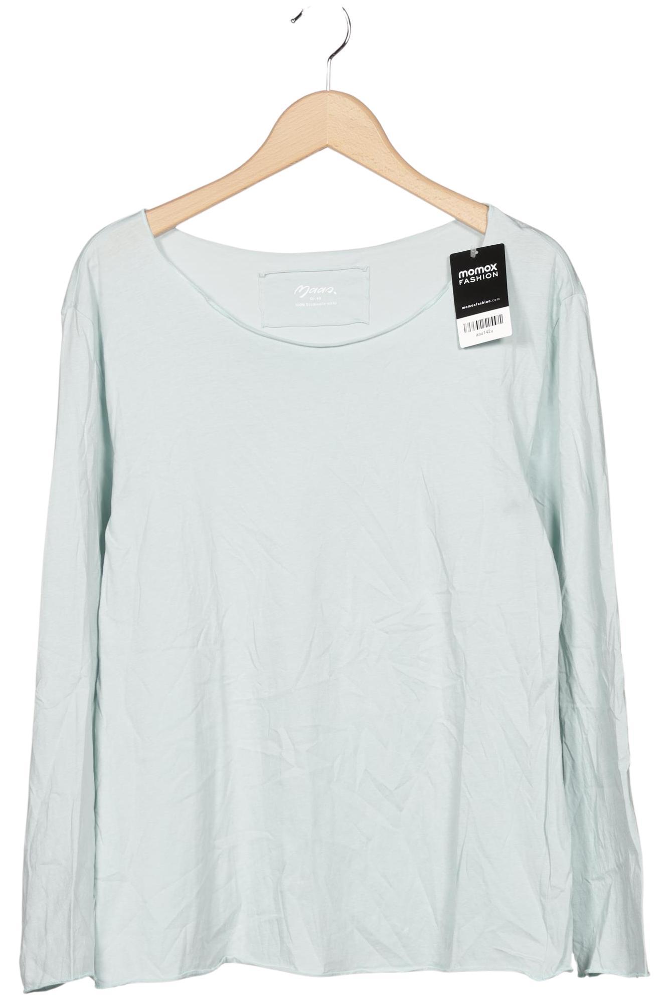 

Maas Damen Langarmshirt, hellblau, Gr. 46
