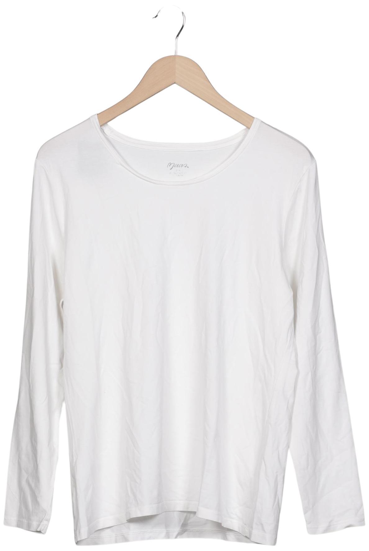 

Maas Damen Langarmshirt, weiß, Gr. 44