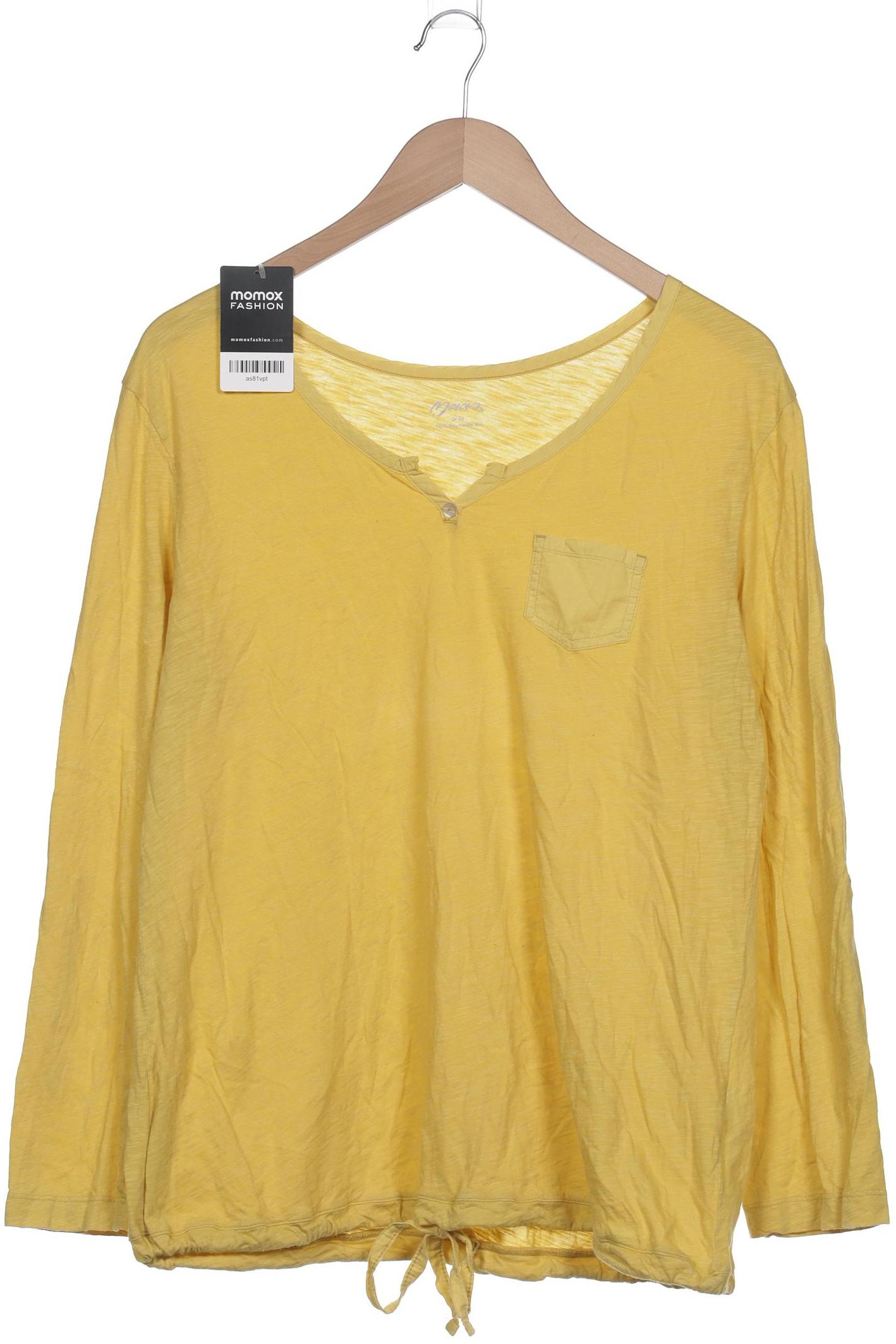 

Maas Damen Langarmshirt, gelb, Gr. 42