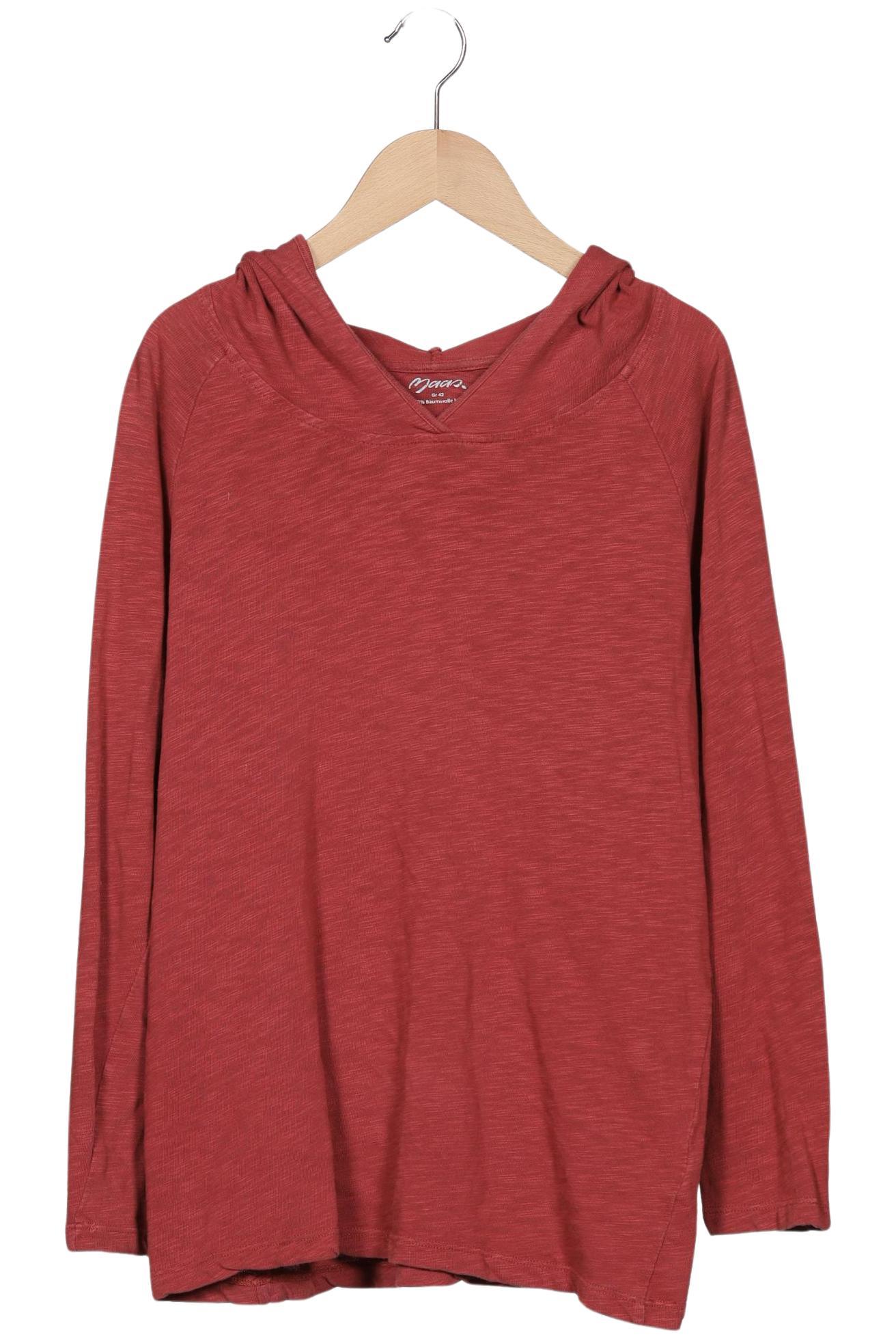 

Maas Damen Langarmshirt, rot, Gr. 42