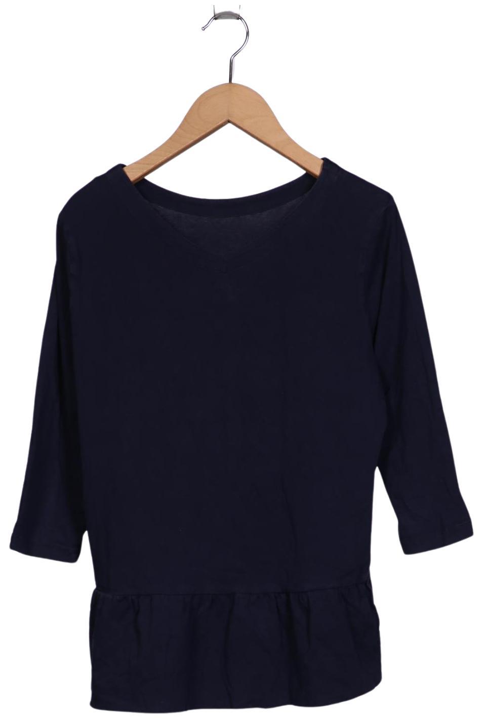 

Maas Damen Langarmshirt, marineblau, Gr. 36
