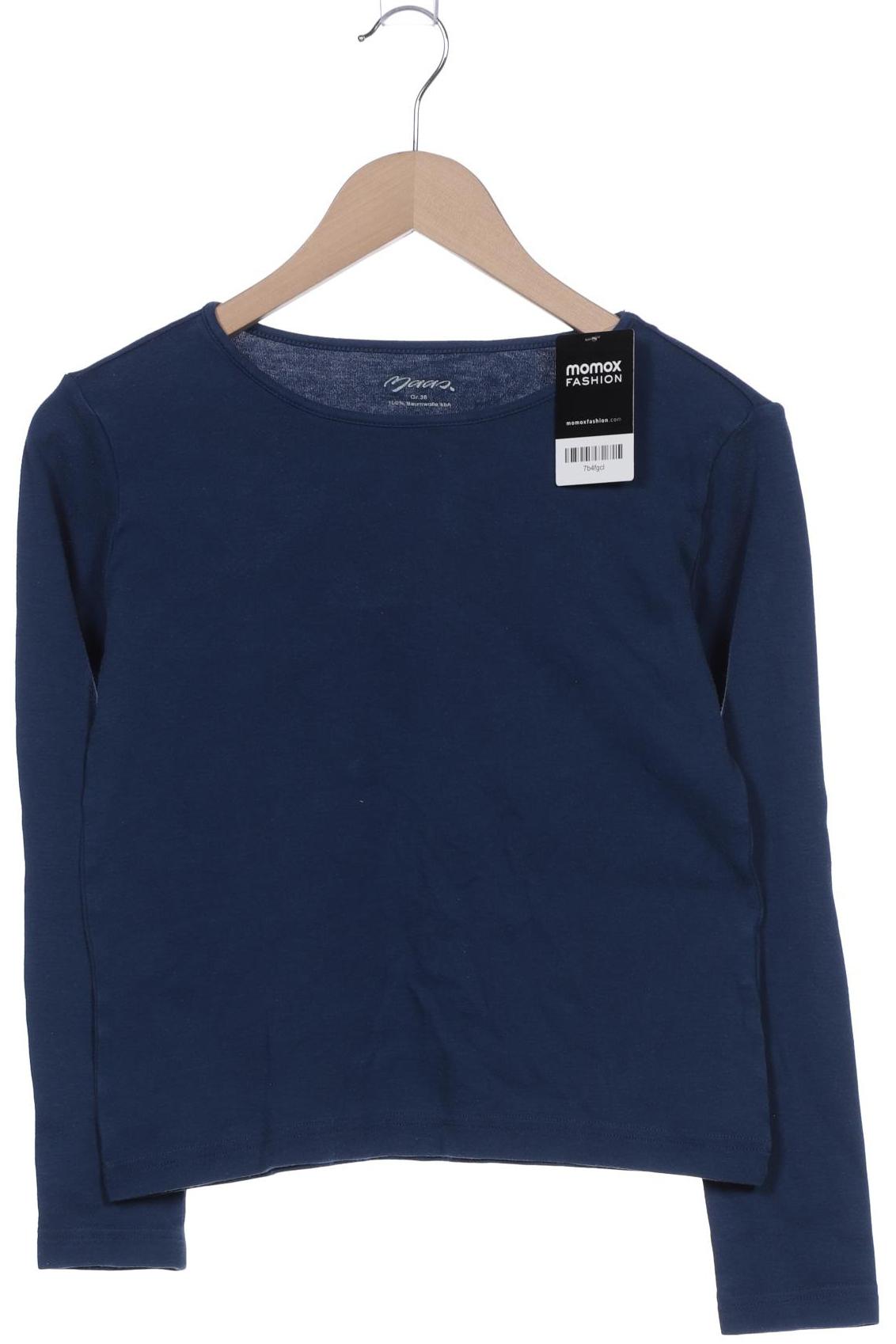 

Maas Damen Langarmshirt, blau, Gr. 36