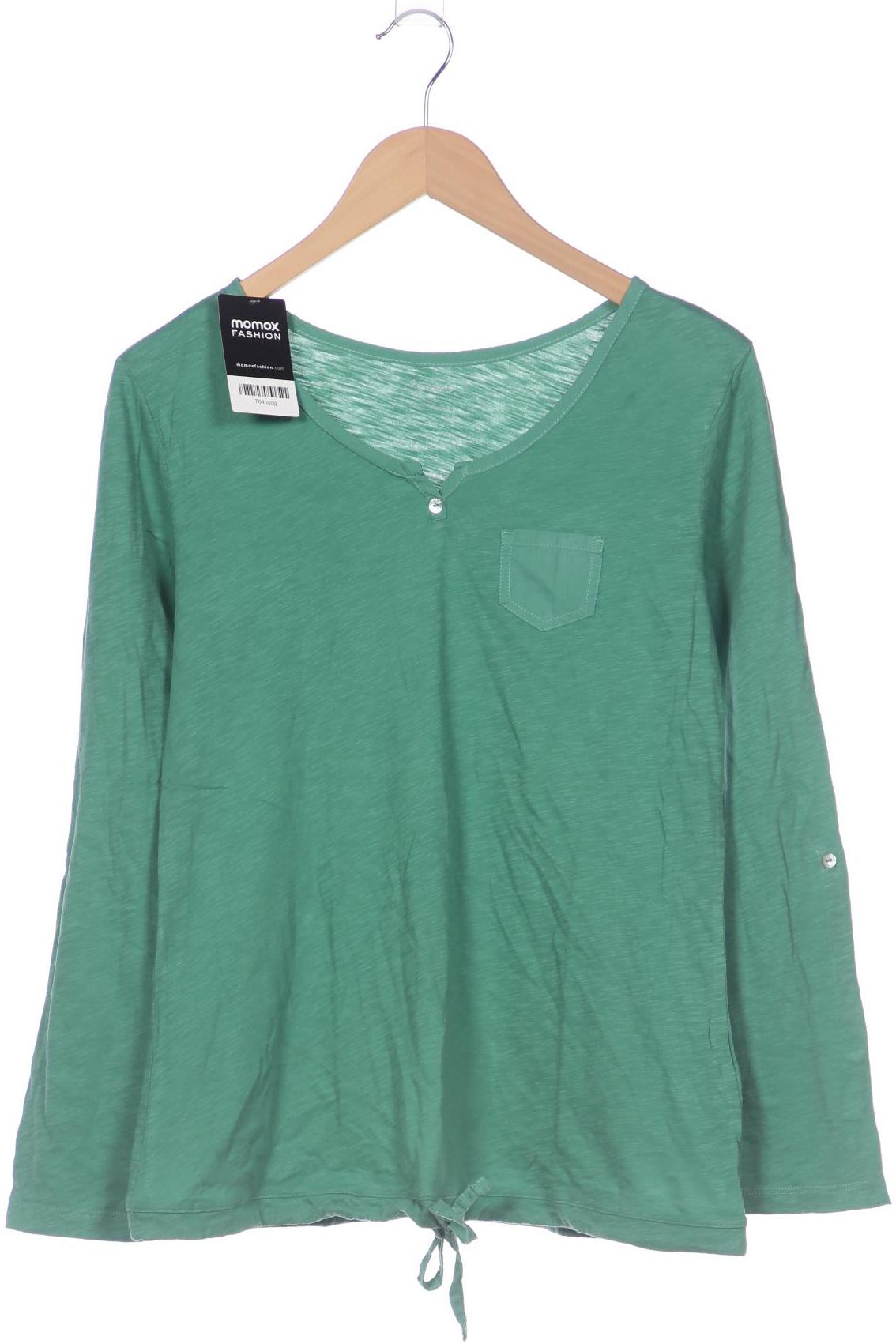 

Maas Damen Langarmshirt, grün, Gr. 36