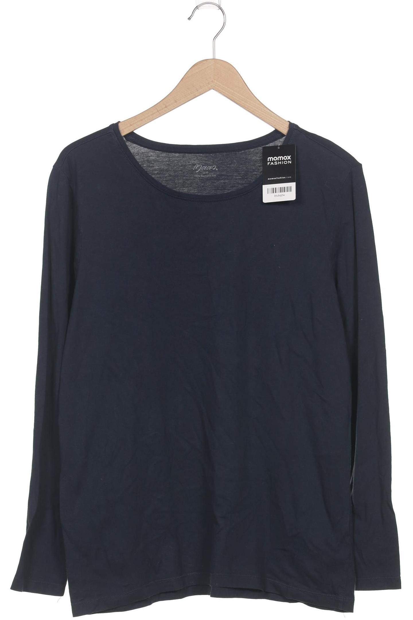 

Maas Damen Langarmshirt, marineblau, Gr. 44