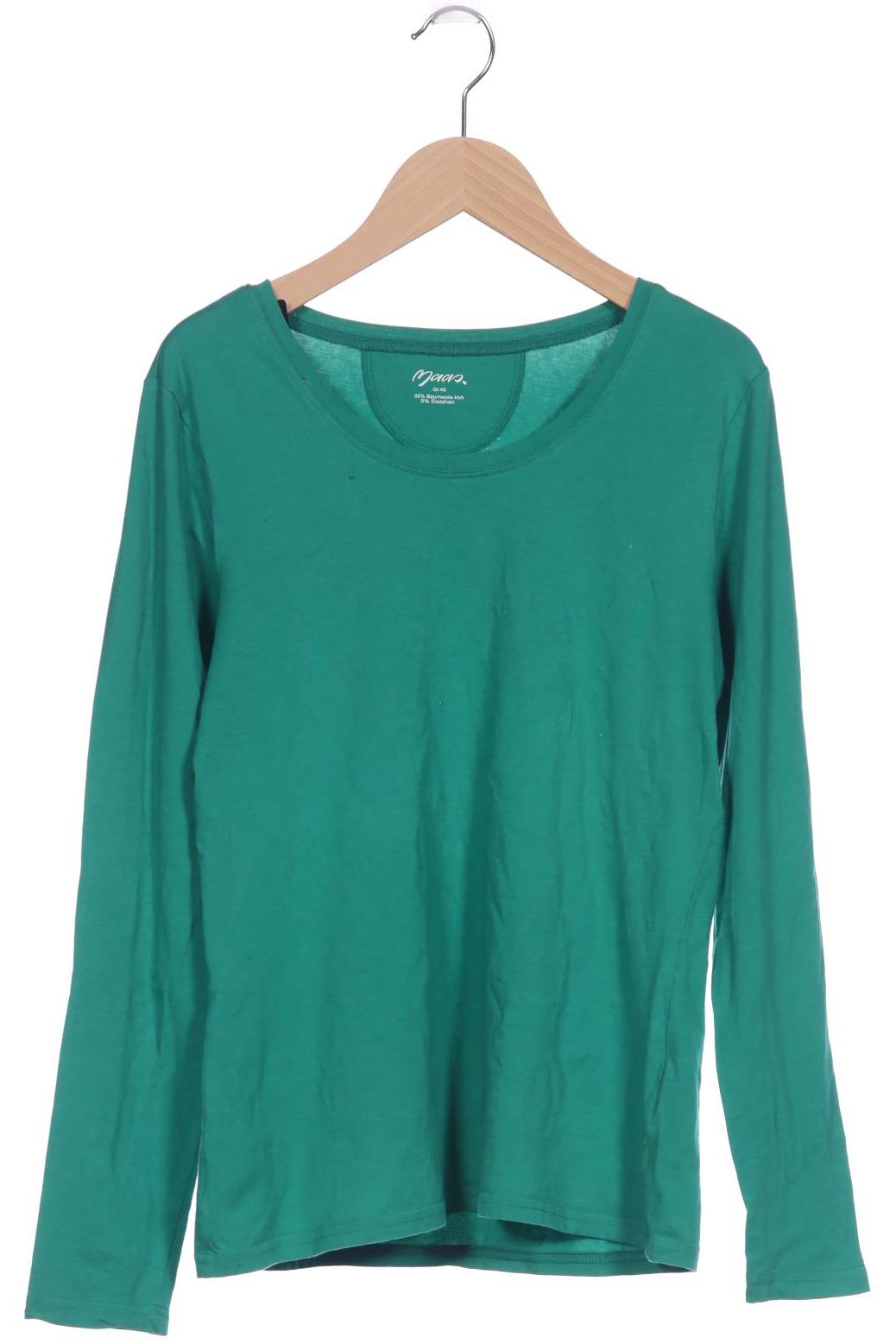 

Maas Damen Langarmshirt, grün, Gr. 40