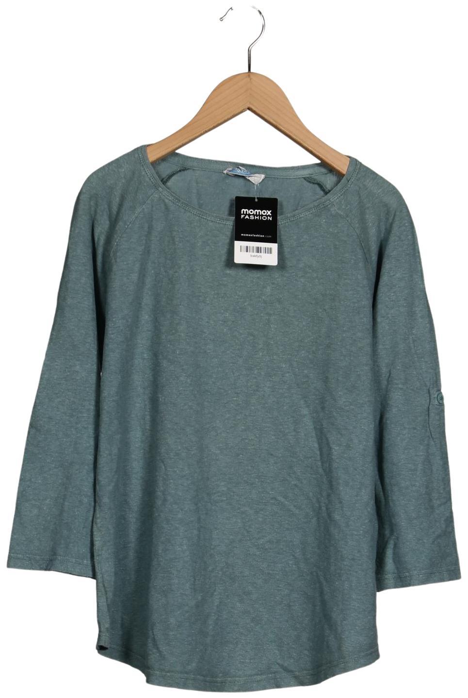 

Maas Damen Langarmshirt, türkis, Gr. 38