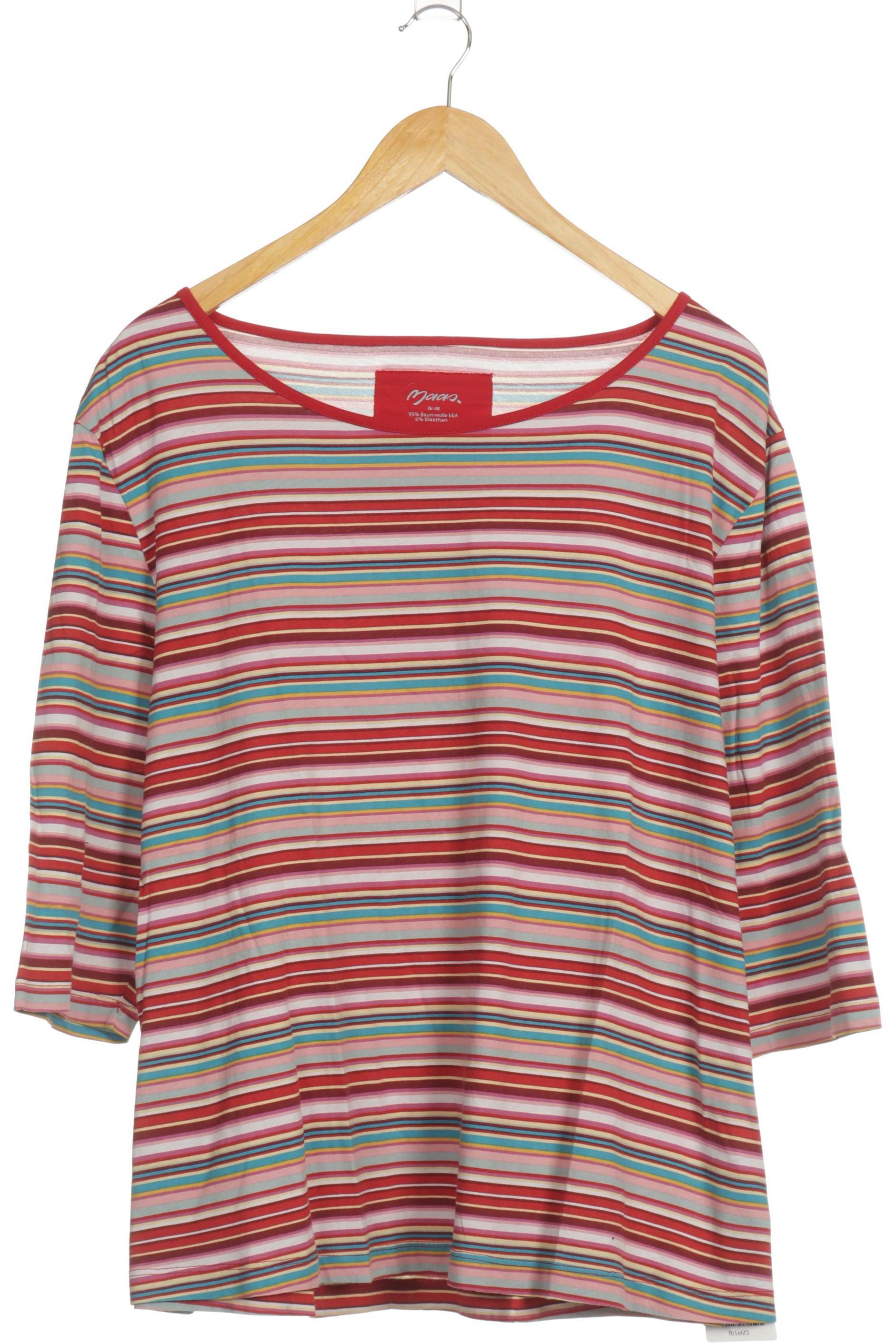 

Maas Damen Langarmshirt, rot, Gr. 48