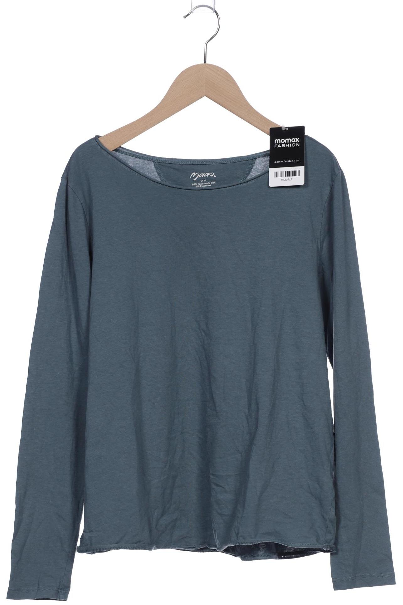 

Maas Damen Langarmshirt, blau, Gr. 38