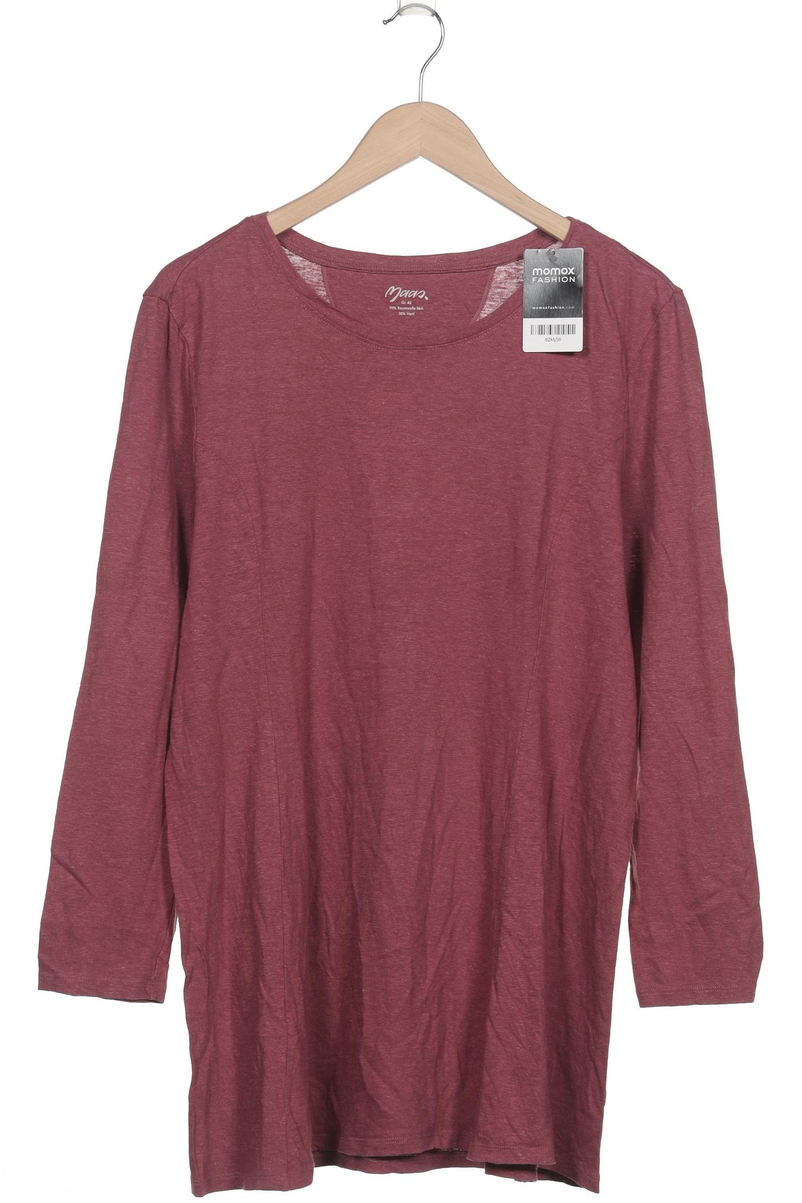

Maas Damen Langarmshirt, pink, Gr. 46