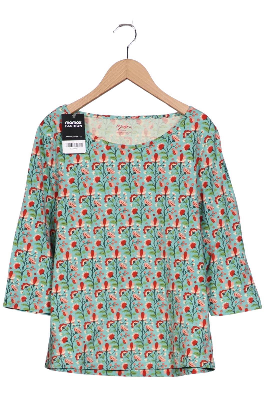 

Maas Damen Langarmshirt, türkis, Gr. 38