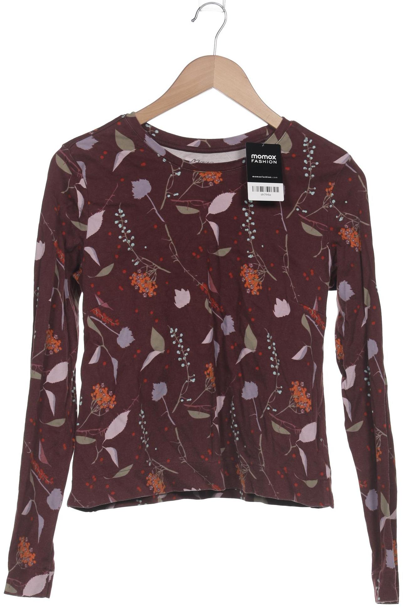 

Maas Damen Langarmshirt, bordeaux, Gr. 36