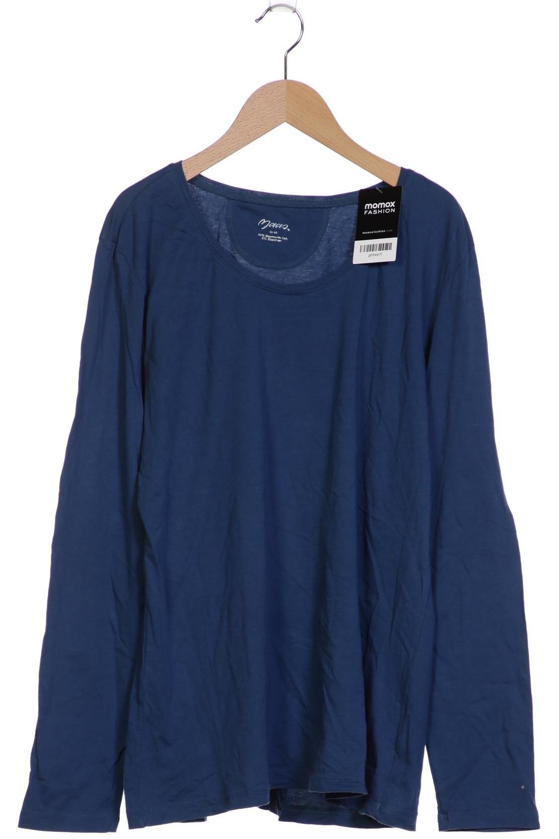 

Maas Damen Langarmshirt, blau, Gr. 46