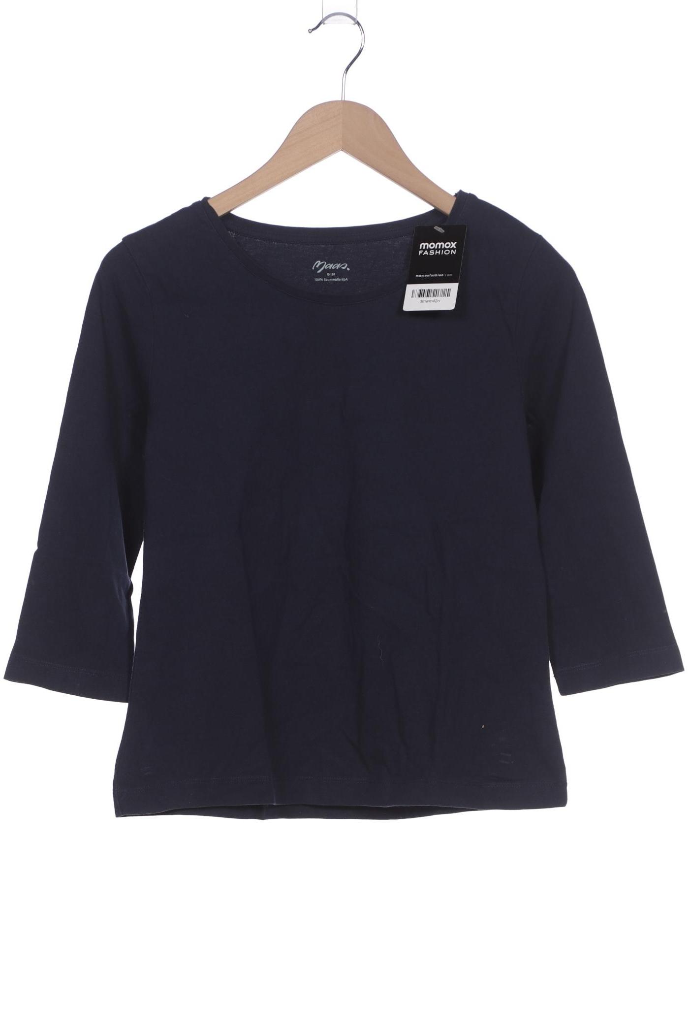 

Maas Damen Langarmshirt, marineblau, Gr. 38