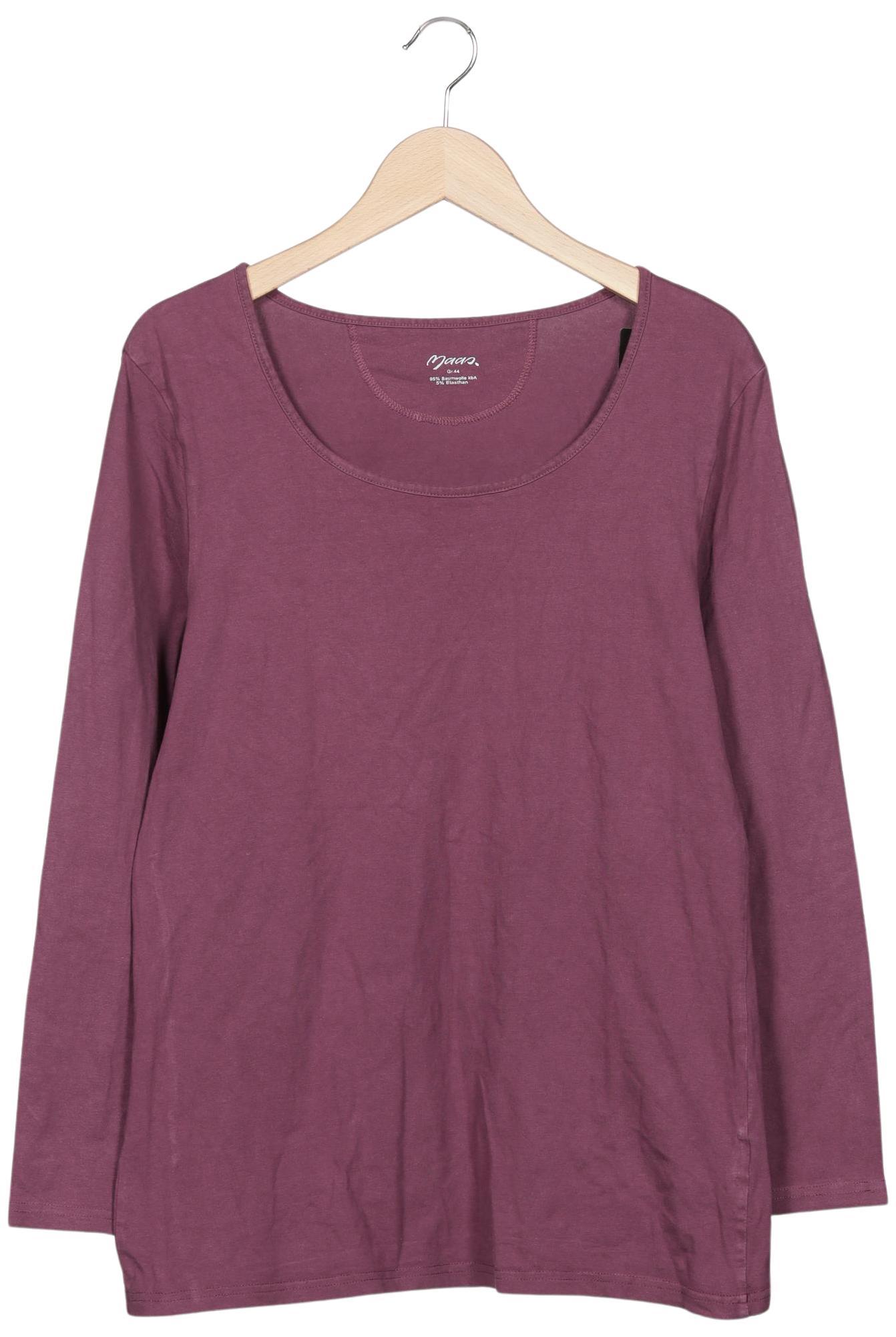 

Maas Damen Langarmshirt, flieder, Gr. 44