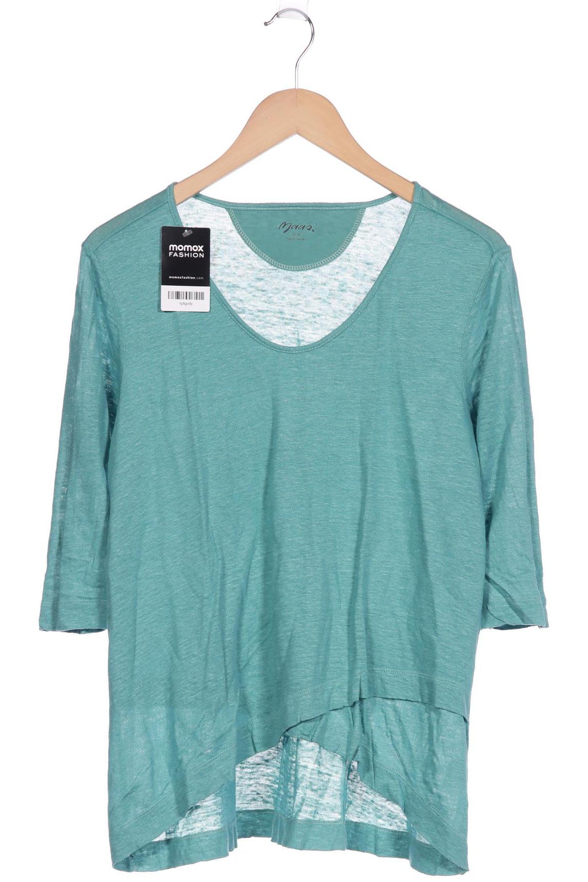 

Maas Damen Langarmshirt, türkis, Gr. 38