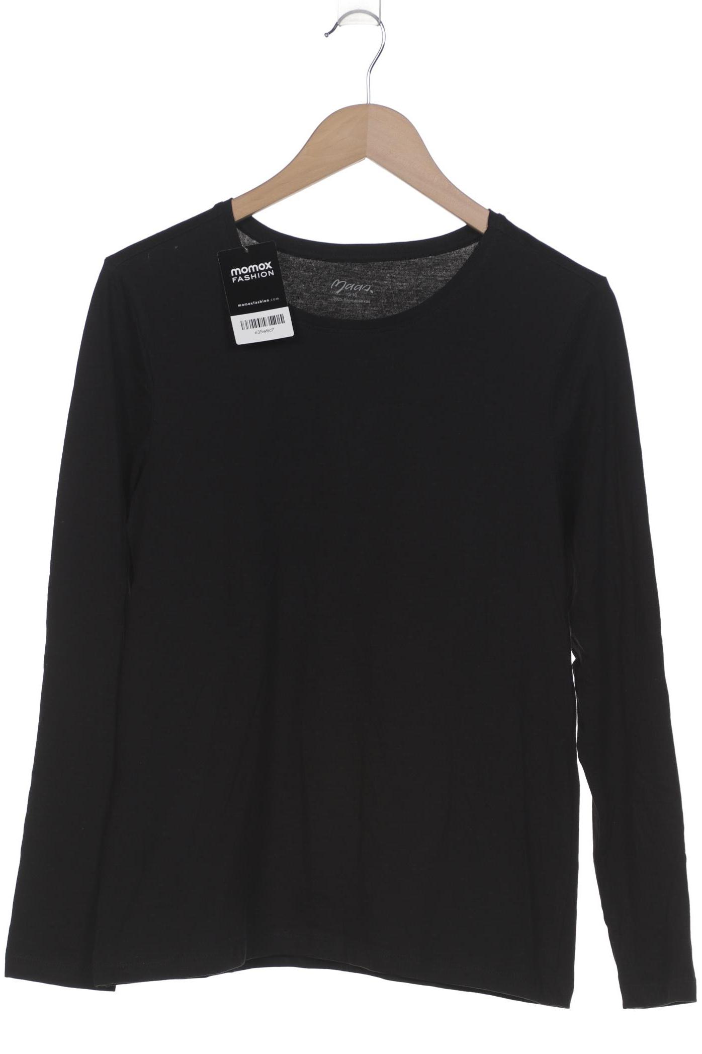 

Maas Damen Langarmshirt, schwarz, Gr. 40