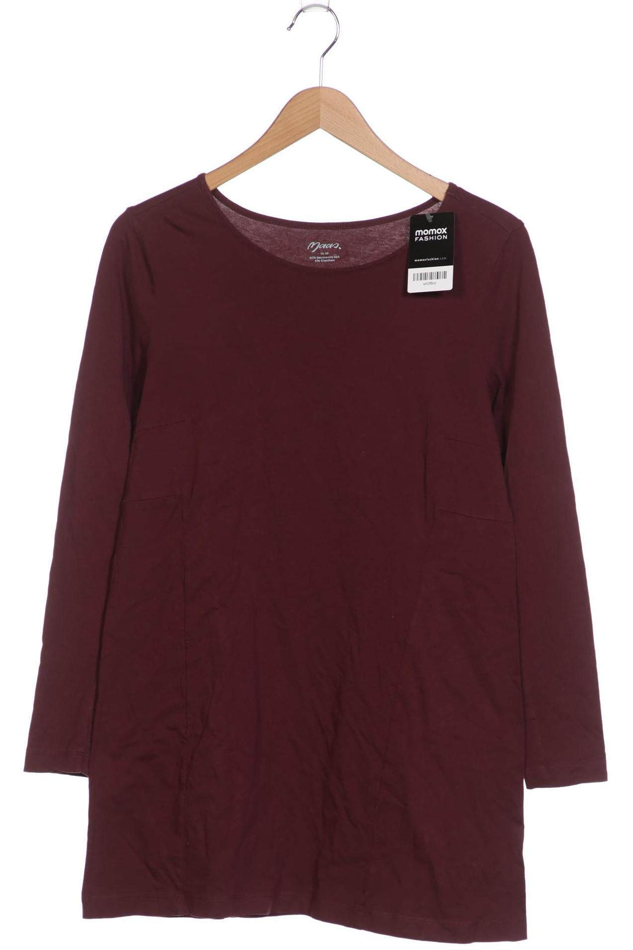 

Maas Damen Langarmshirt, bordeaux, Gr. 38