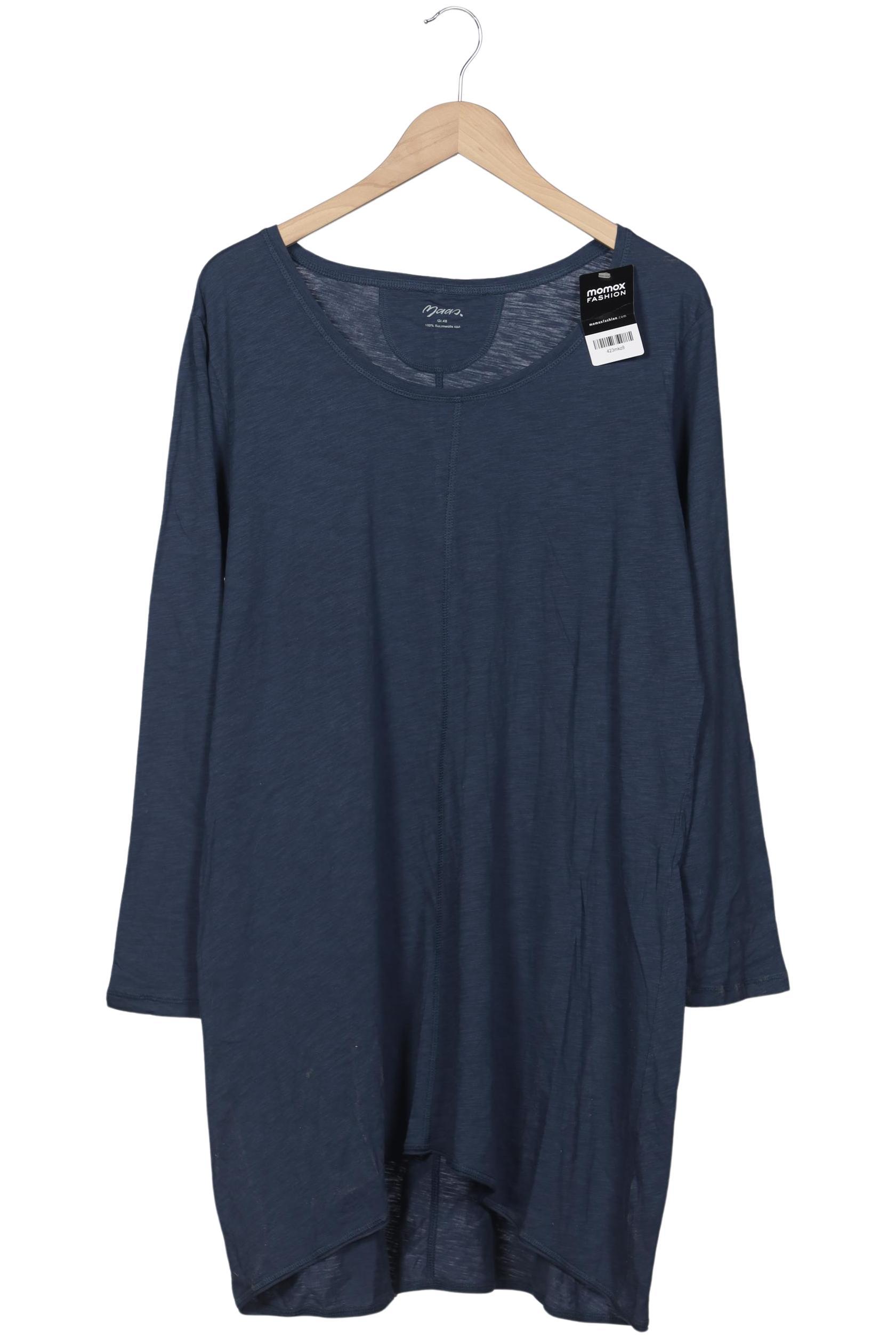 

Maas Damen Langarmshirt, marineblau, Gr. 48