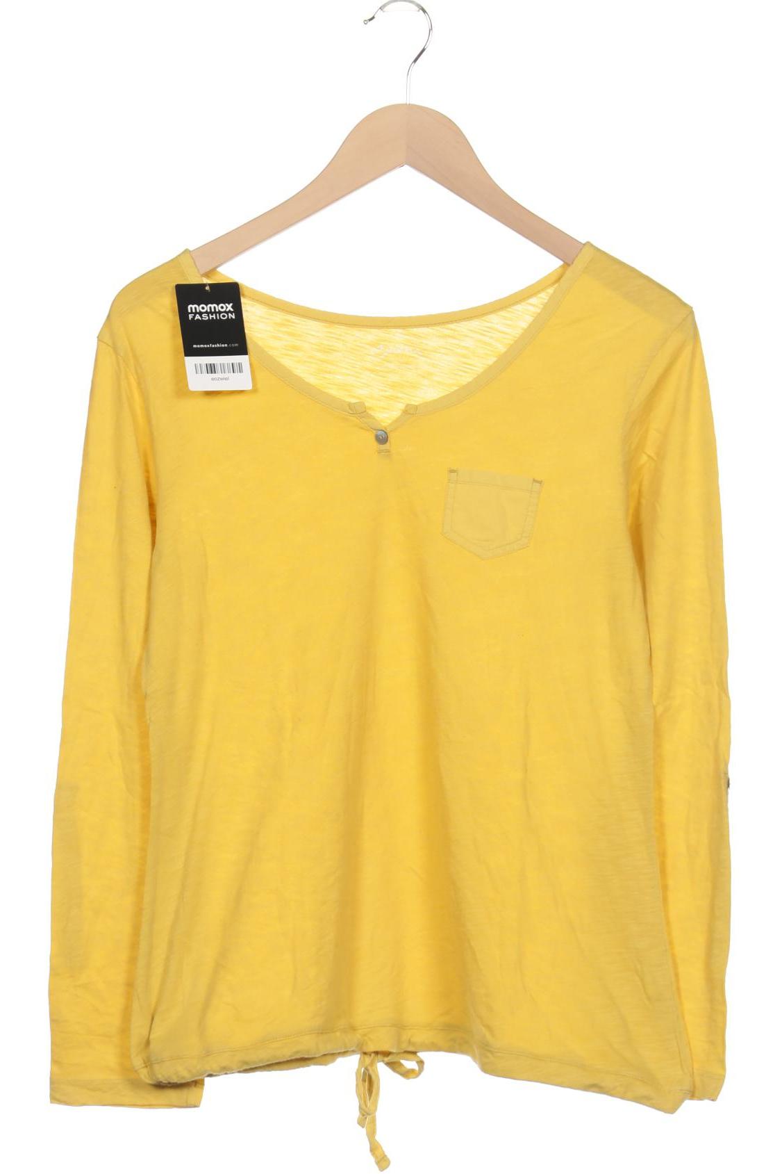 

Maas Damen Langarmshirt, gelb, Gr. 36