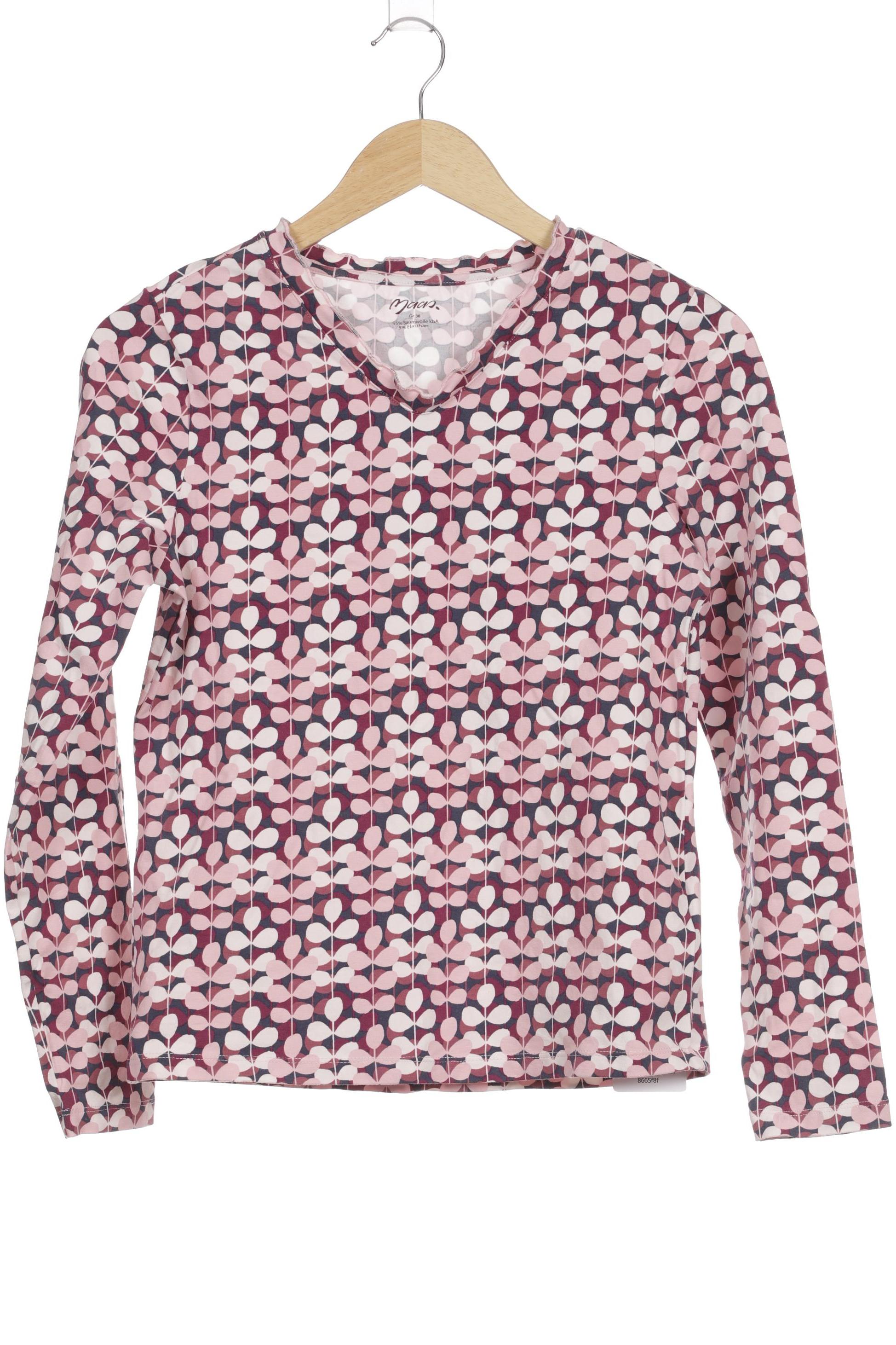 

Maas Damen Langarmshirt, pink, Gr. 38