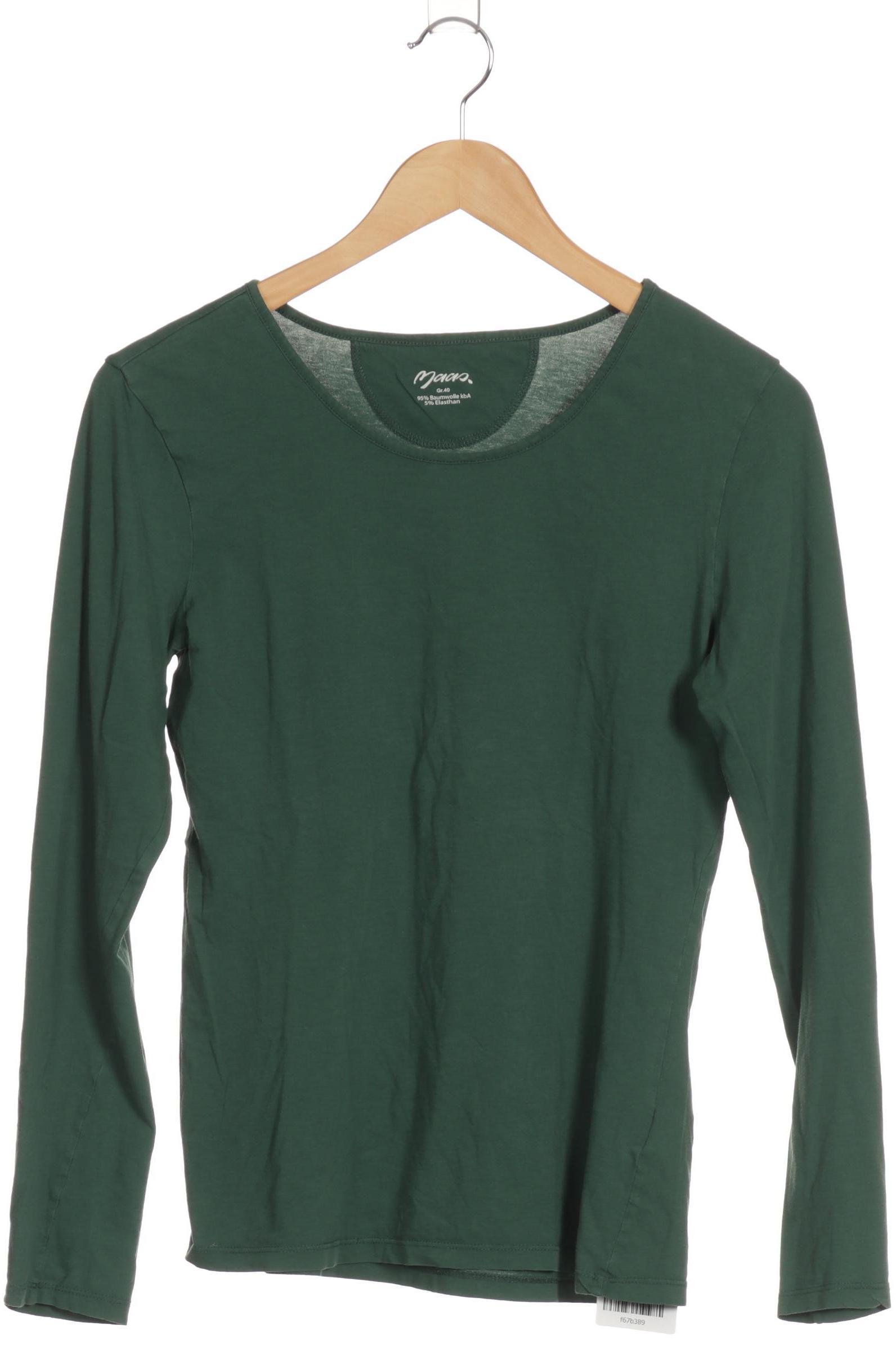

Maas Damen Langarmshirt, grün, Gr. 40