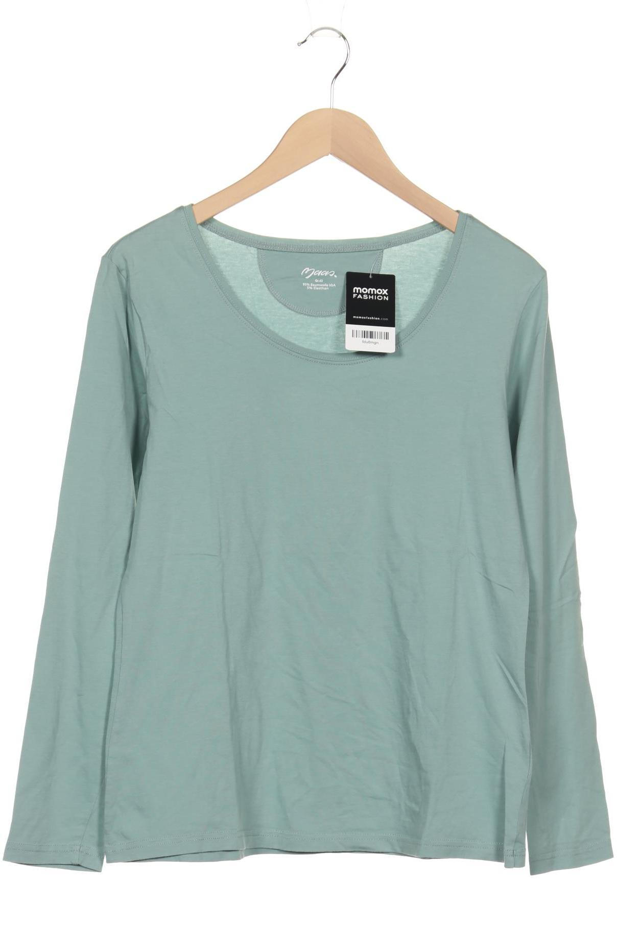 

Maas Damen Langarmshirt, türkis, Gr. 42