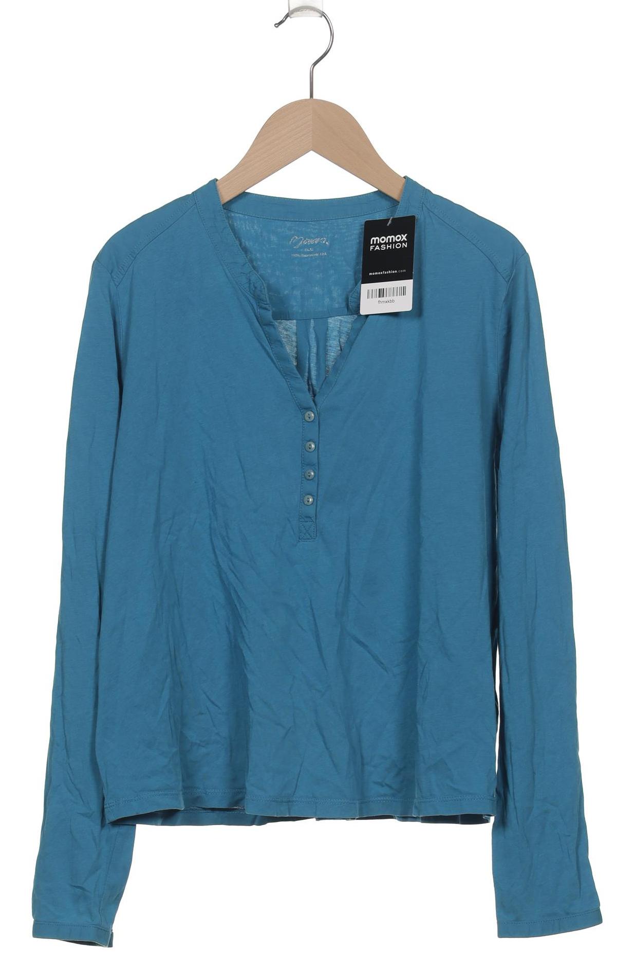 

Maas Damen Langarmshirt, blau, Gr. 38